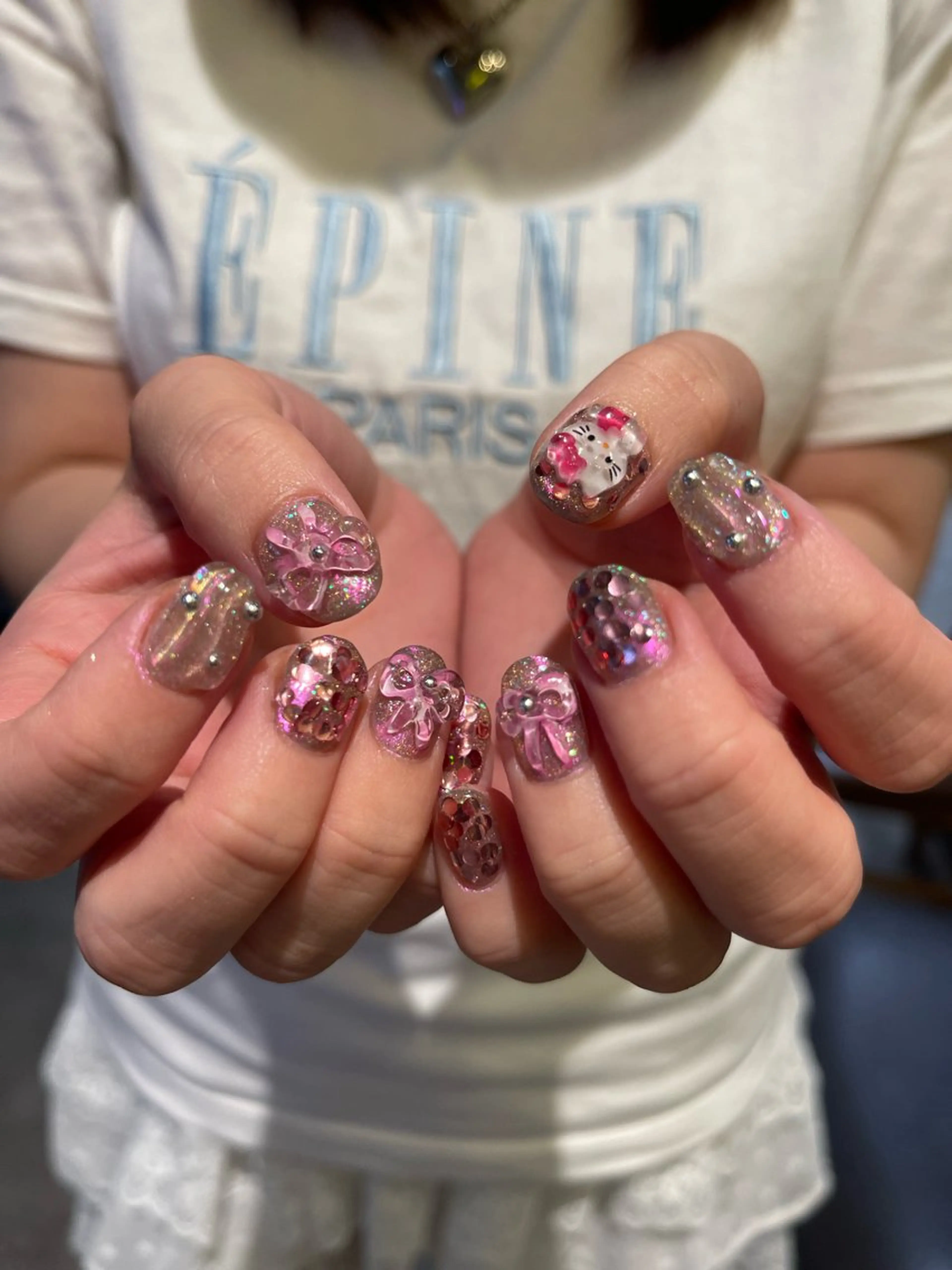 ネイル ハンドネイル ハンドケア ano @anomukuiのヘアスタイル