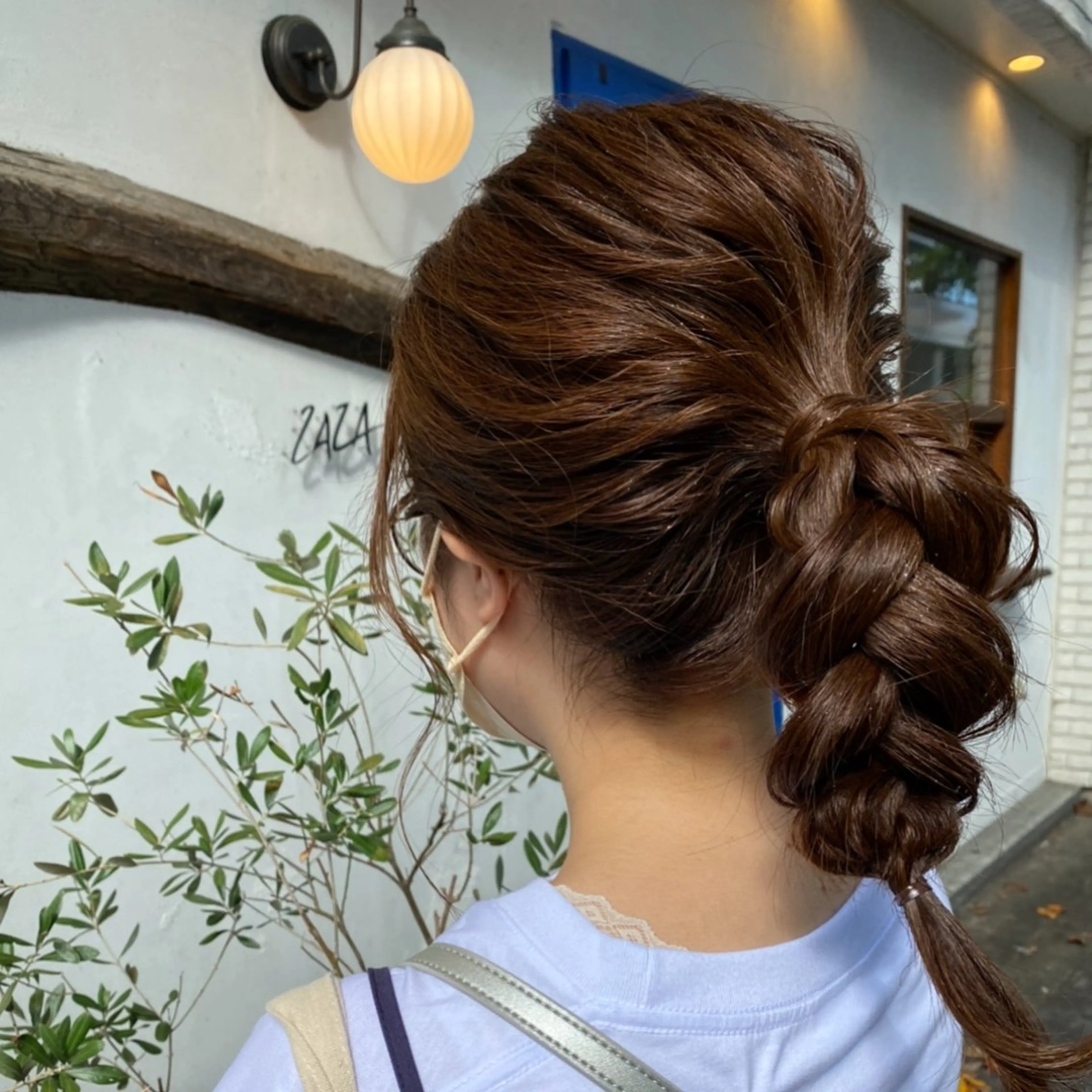 ヘアアレンジ ヘアセット ZAZA YUKAのマツエク・マツパデザイン
