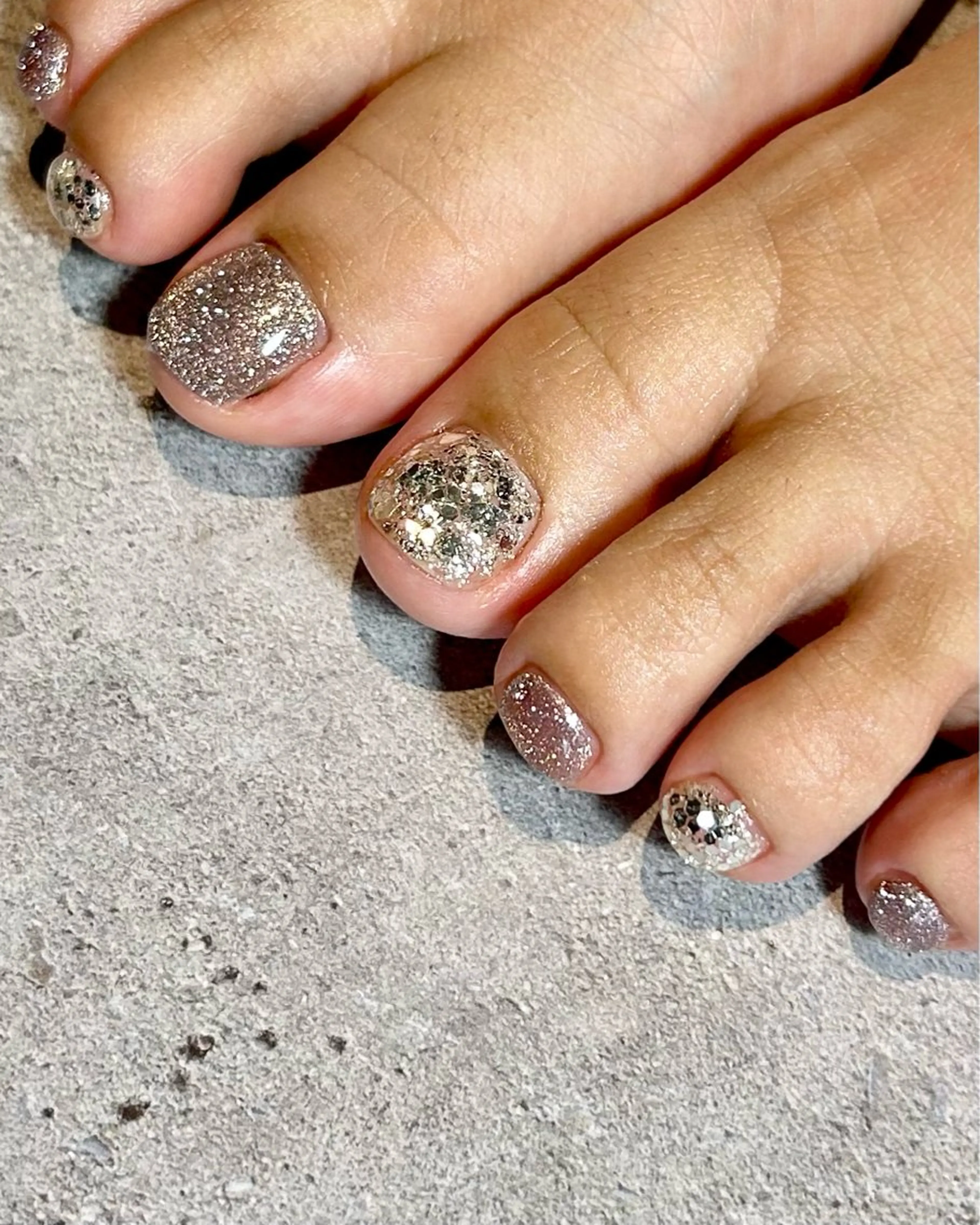 ネイル フットネイル Reflection marikoのネイルデザイン