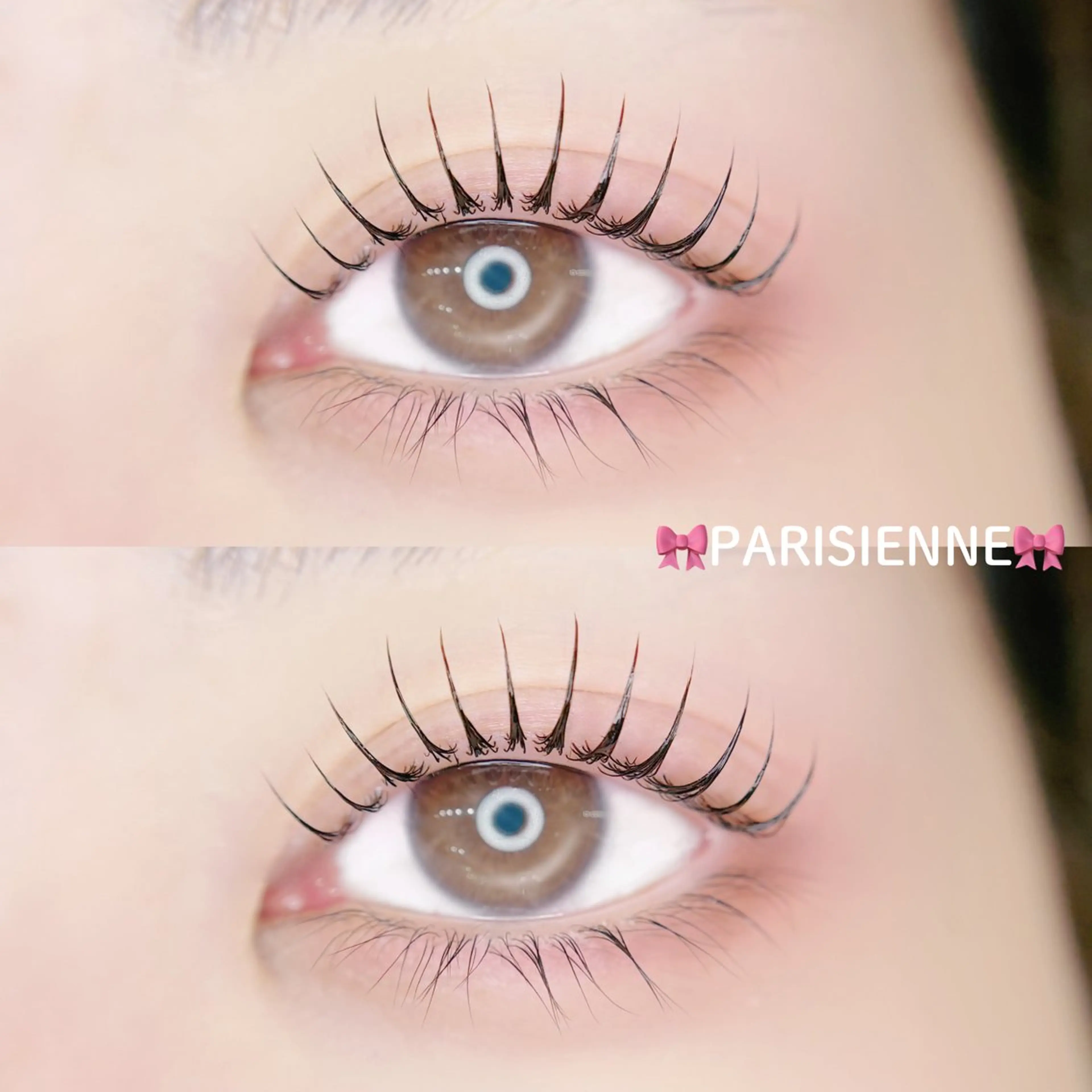 マツエク・マツパ 束感まつ毛 韓国風マツエク パリジェンヌラッシュリフト 束感まつげ🐰アカリ /目元分析×似合わせのマツエク・マツパデザイン