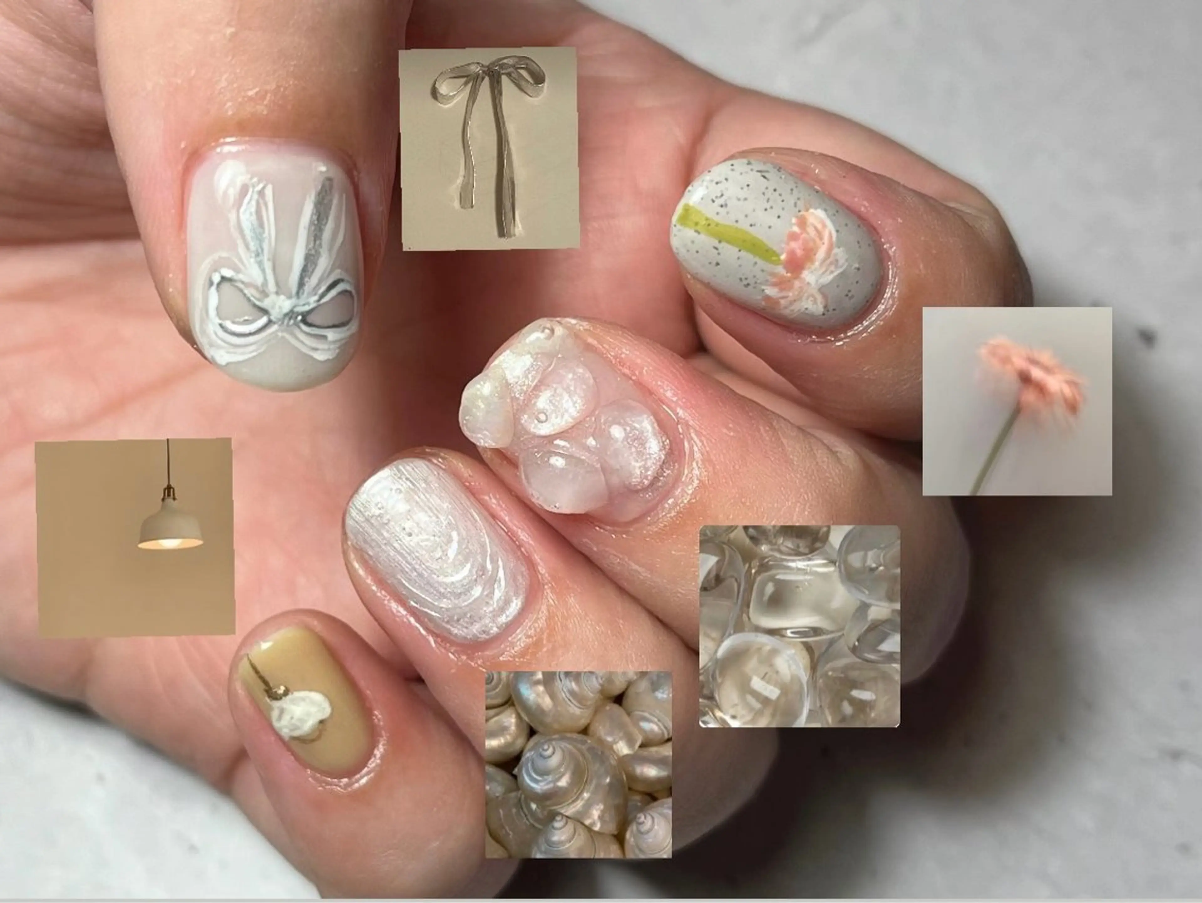 ネイル ハンドネイル アトリエ ○△□のネイルデザイン