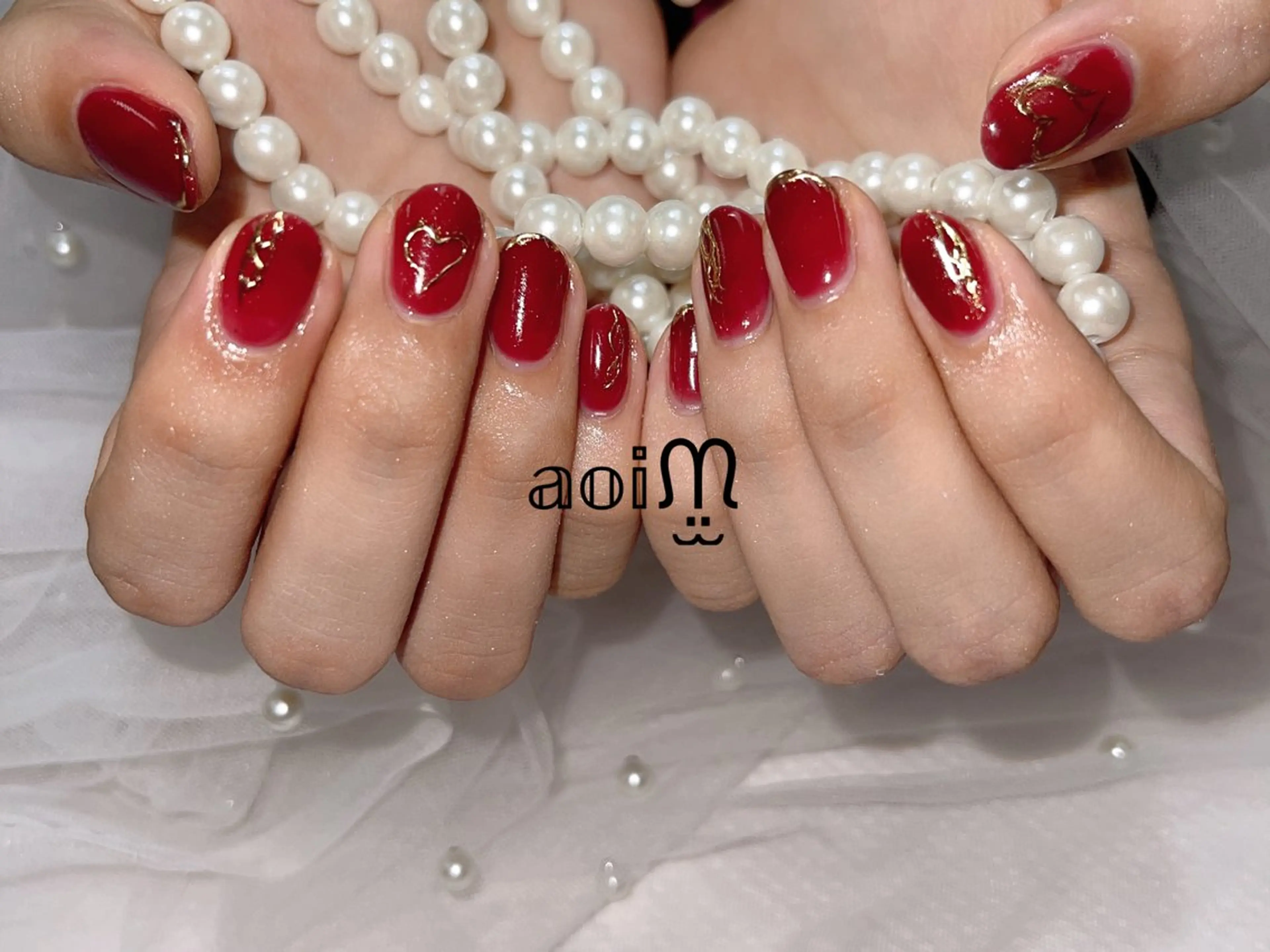 ネイル 葵うさぎ所属・葵うさぎ AIのネイルデザイン