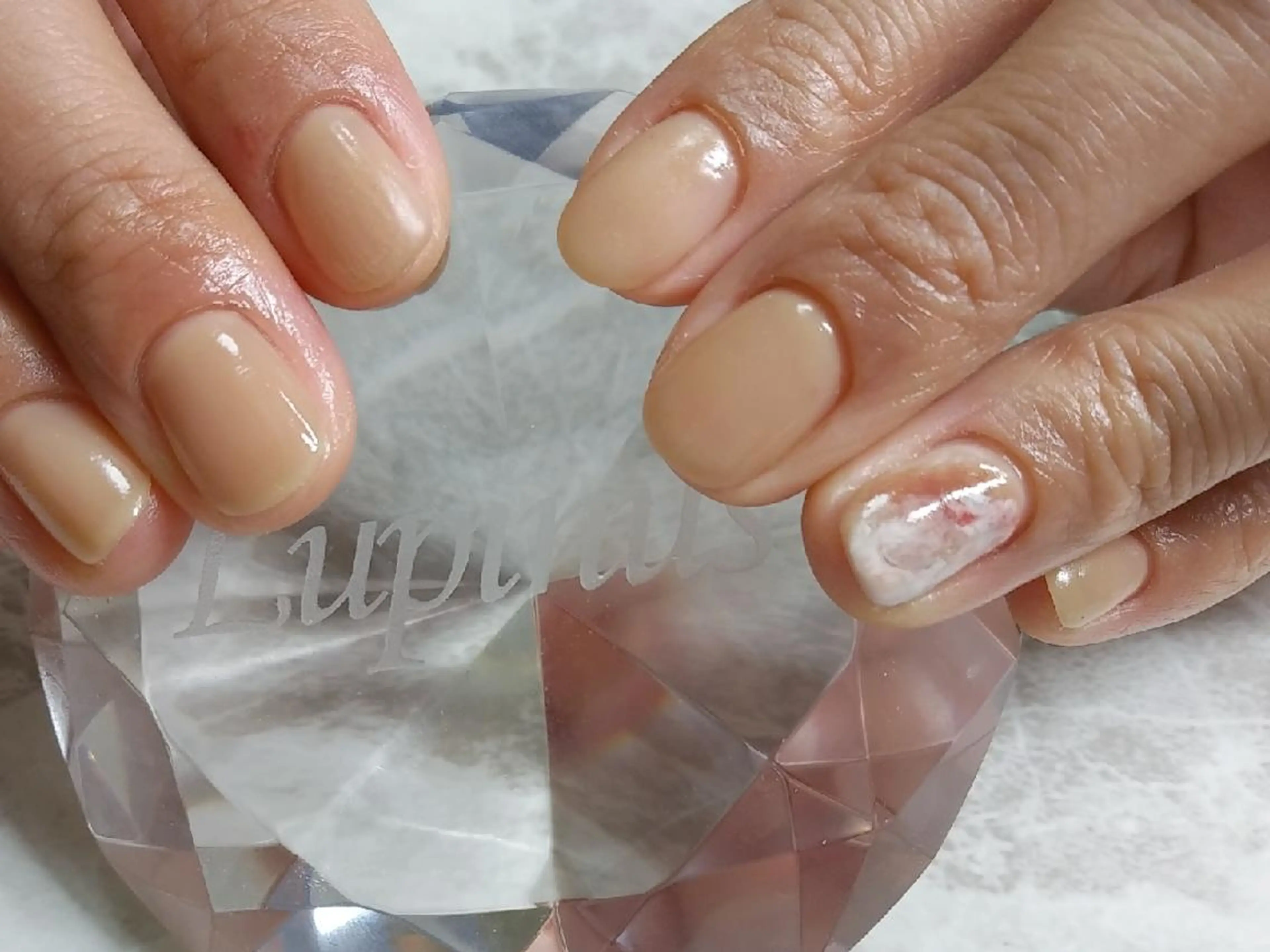 ネイル アートネイル マットネイル ワンカラーネイル Lupinus所属・Lupinus ルピナスのネイルデザイン