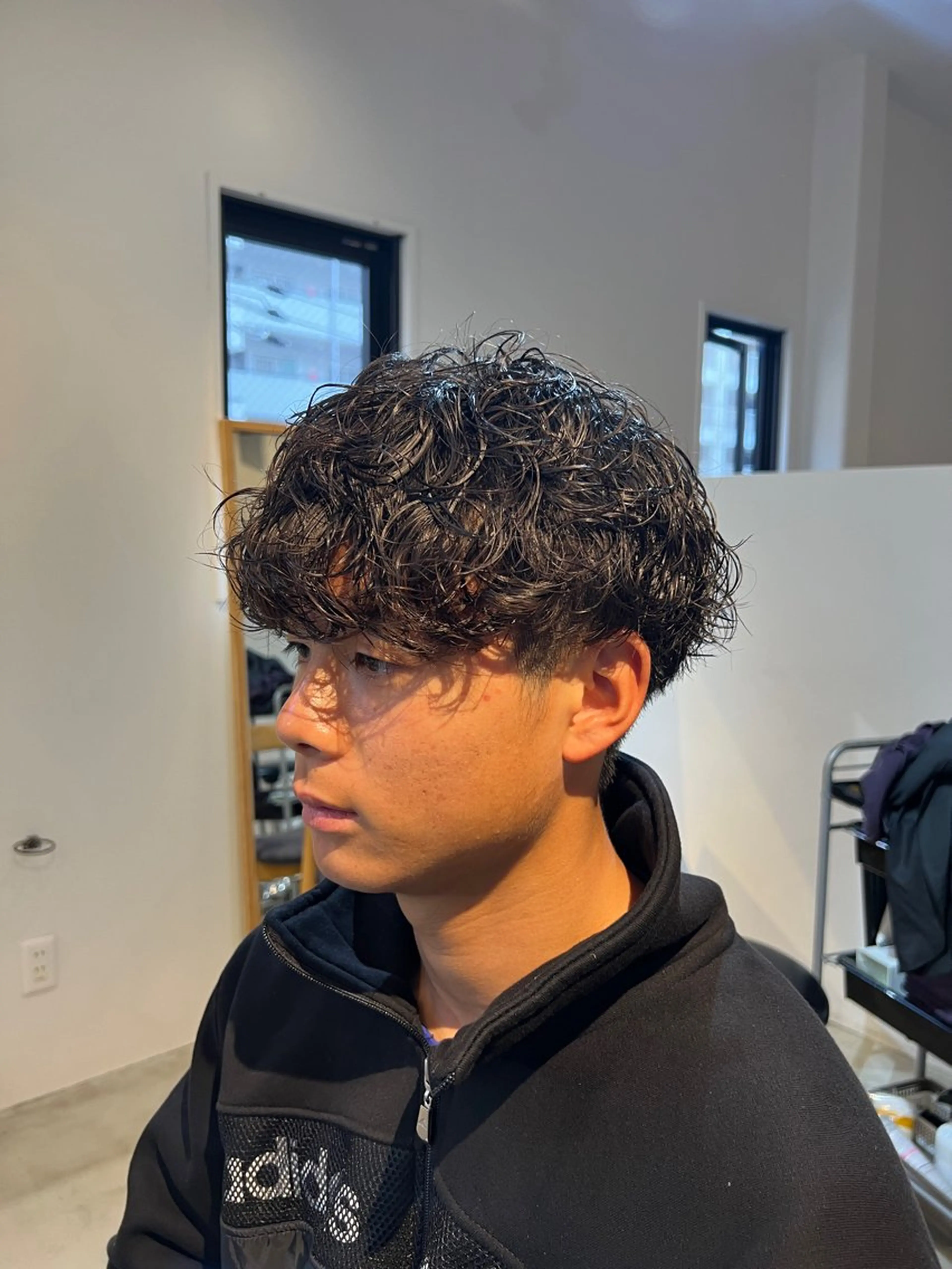 パーマ メンズ メンズパーマ 大阪メンズパーマ /スパイキー/らいのヘアスタイル