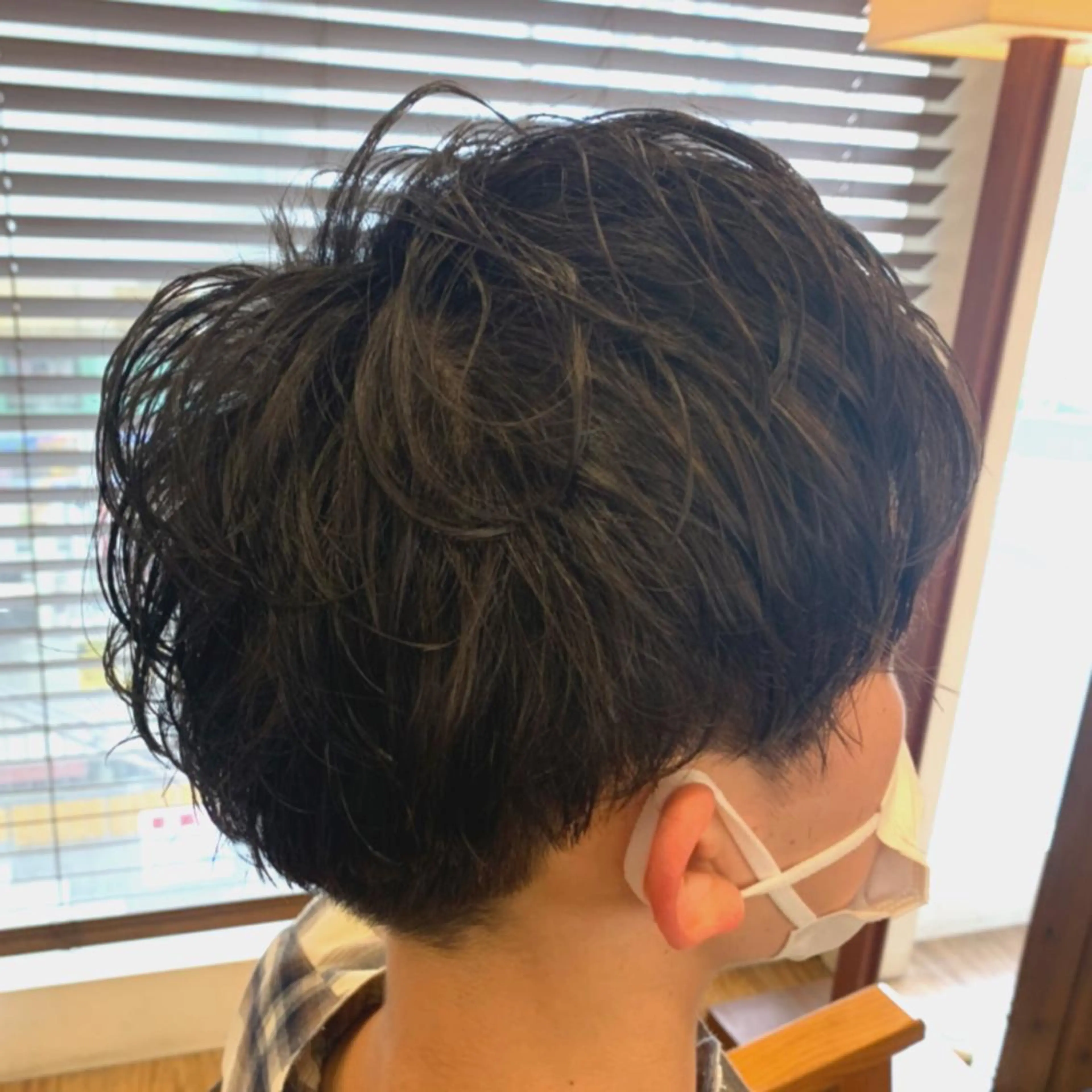 メンズカットの写真