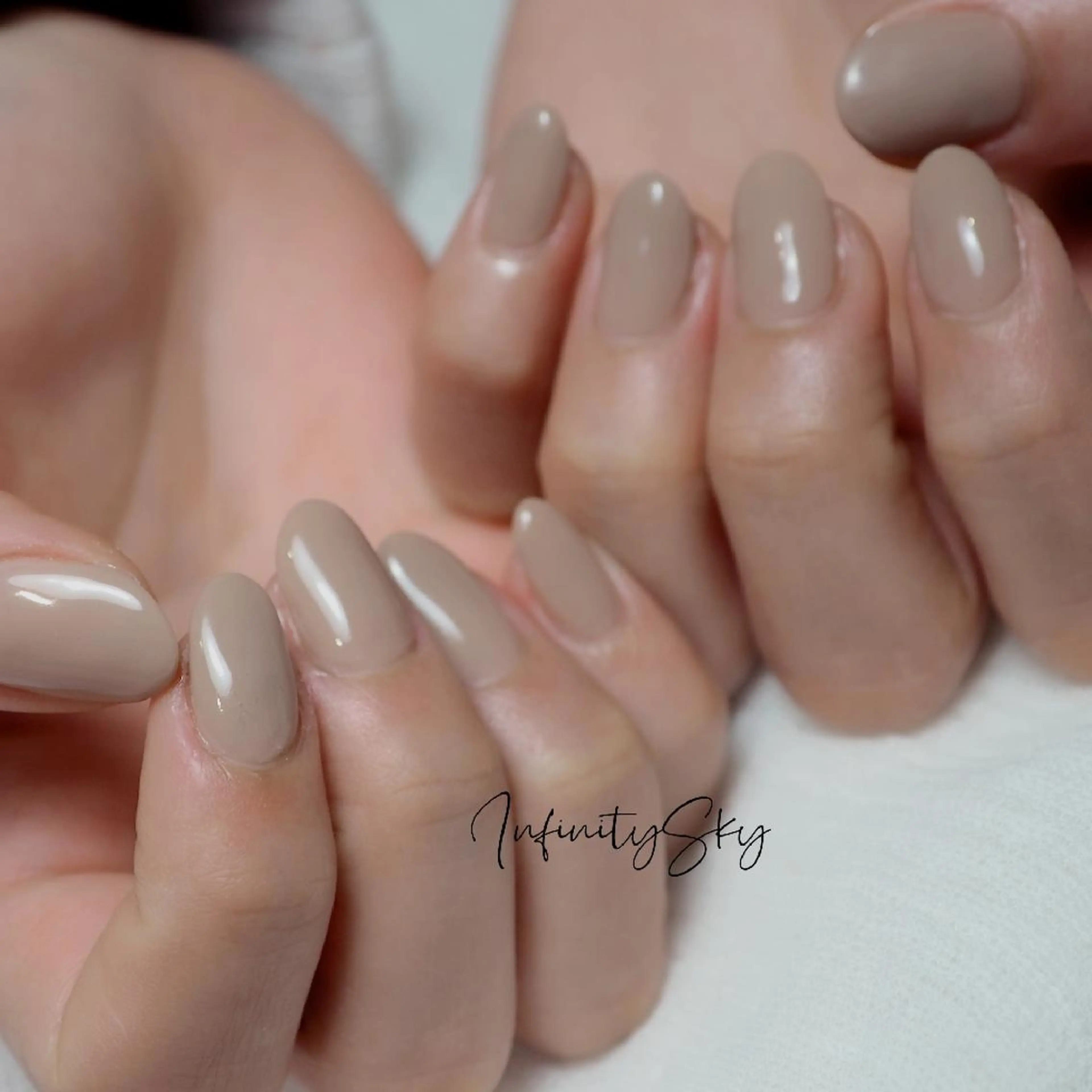 ネイル ハンドネイル infinity skyのネイルデザイン