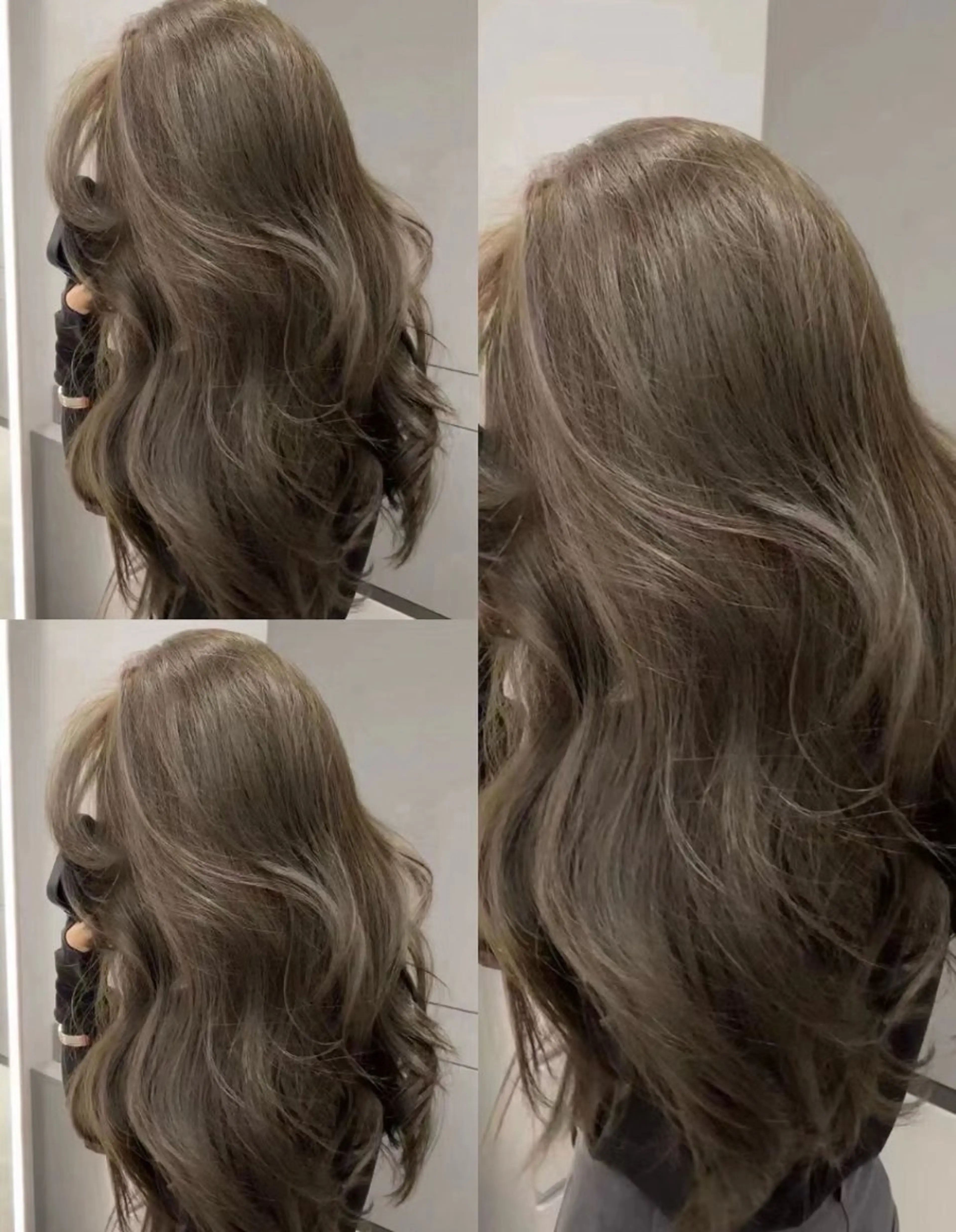 ロング カラー ヘアカラー トリートメント レイヤー/韓国ヘア/ 梅田/中崎町のヘアスタイル