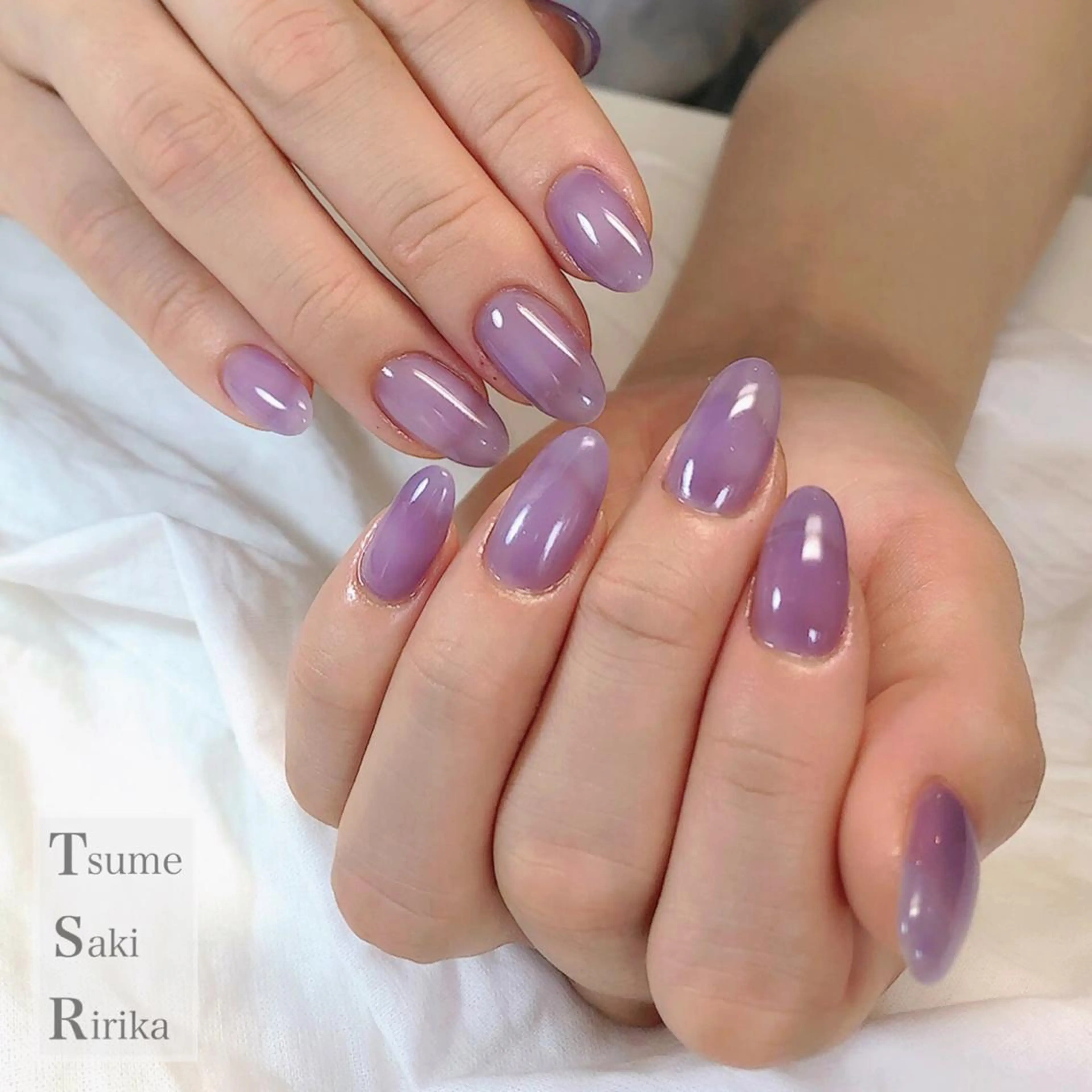 ネイル ハンドネイル ハンドケア 爪咲 りり花のネイルデザイン