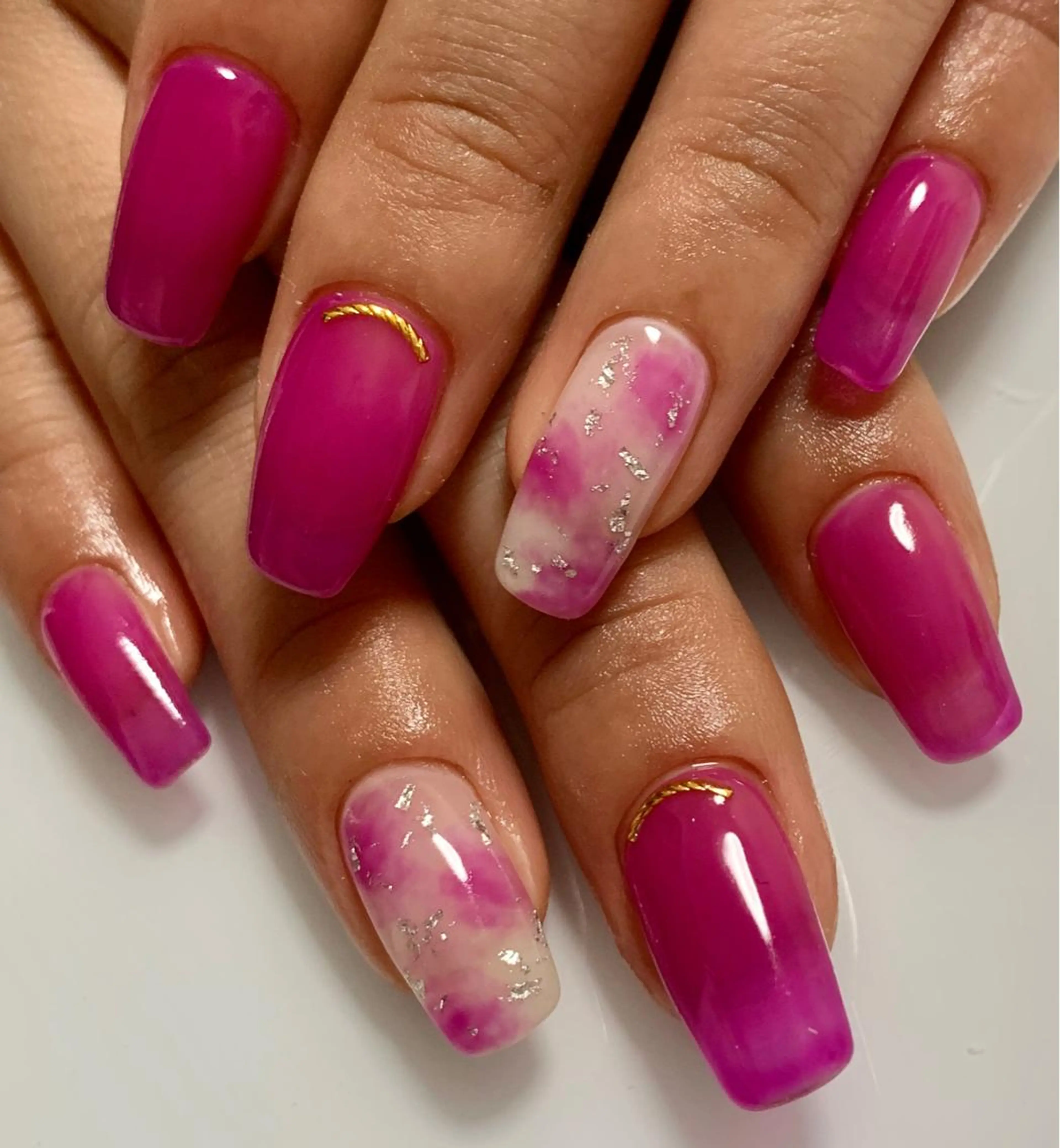 ネイル ハンドネイル Nail&Eyelash Amour(アムール)所属・山下 愛のネイルデザイン