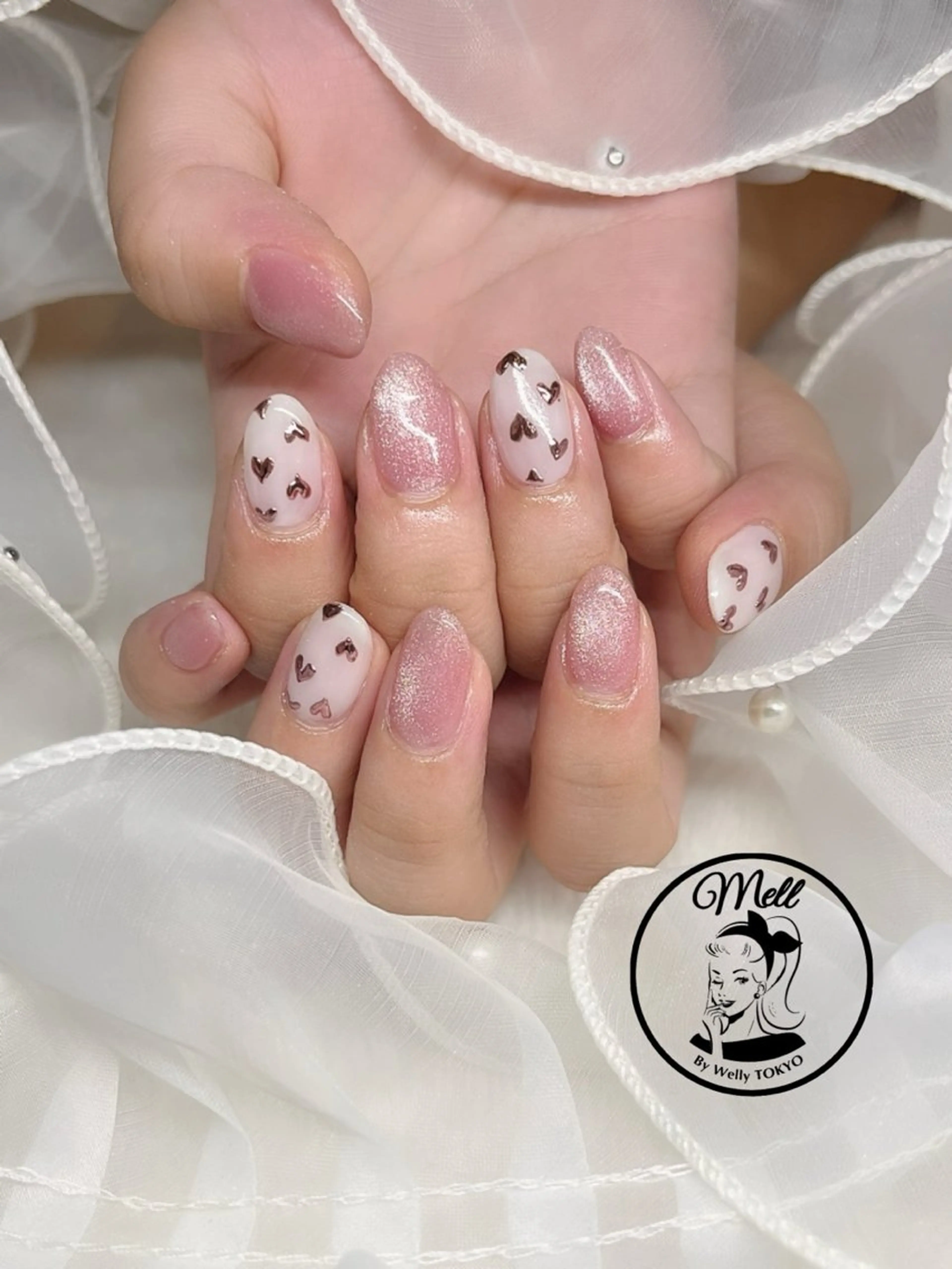 ネイル ハンドネイル AYU💅ワンホン& 推し活ネイル💕のネイルデザイン