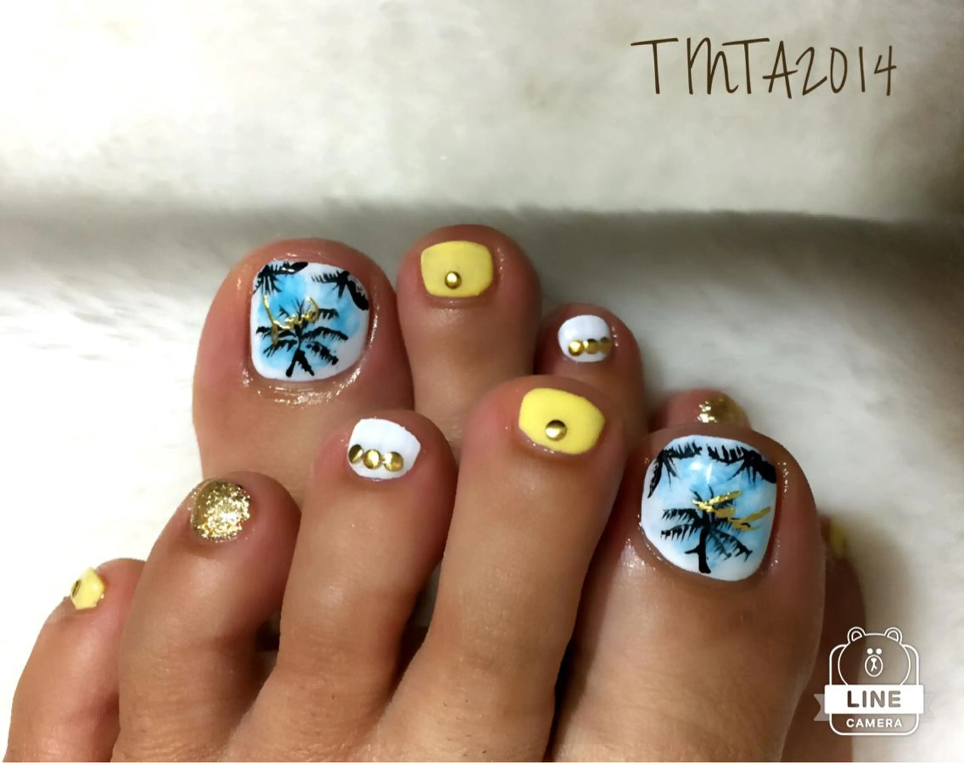 ネイル 夏ネイル ネイルサロン ティンタ所属・馬場 典子のネイルデザイン