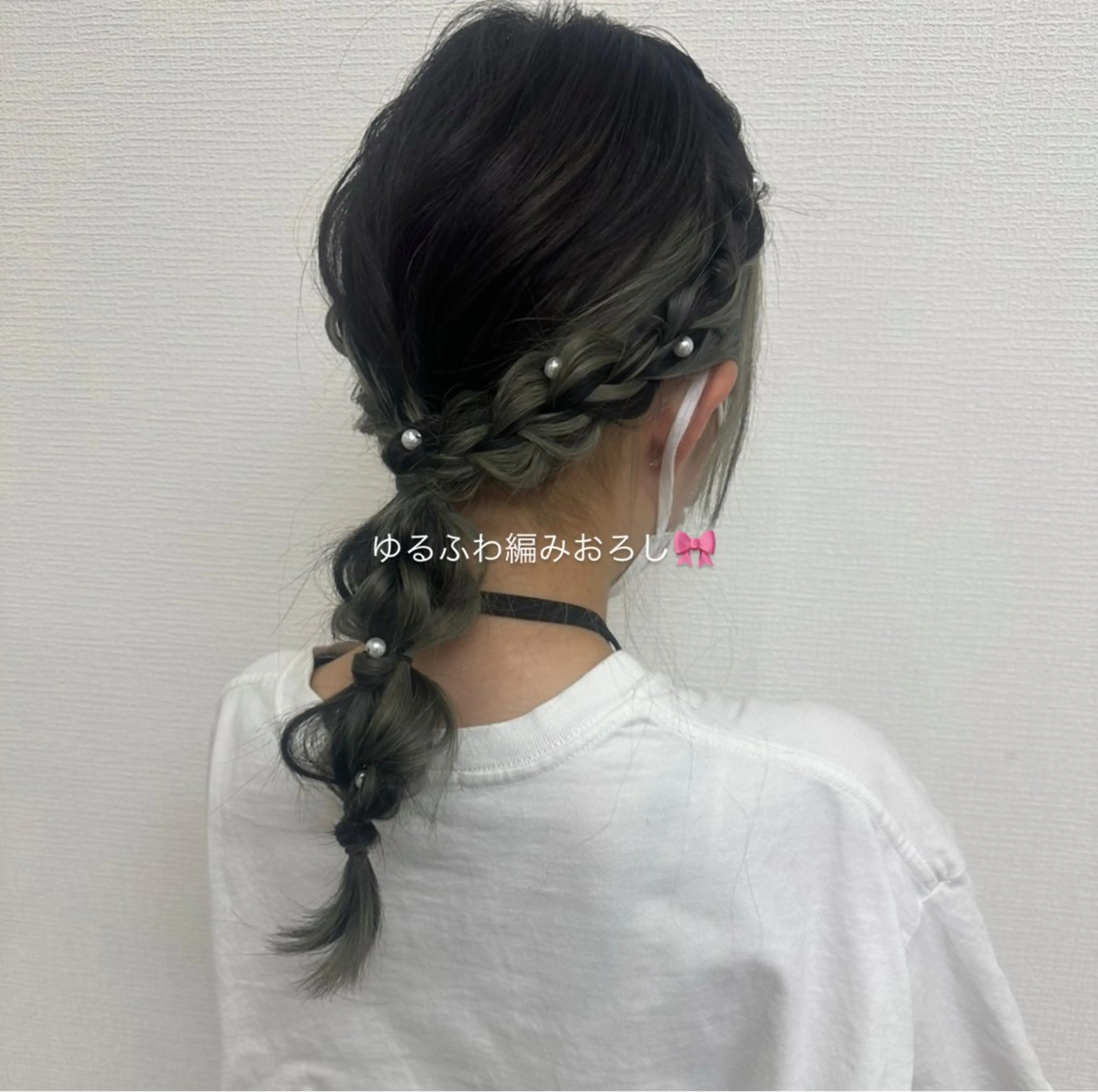 【🎀簡単ゆるかわヘアアレンジ🎀】お出かけや推し活に💖⚠️必ず補足説明お読みください！🩷💖🎀🧸💞の写真