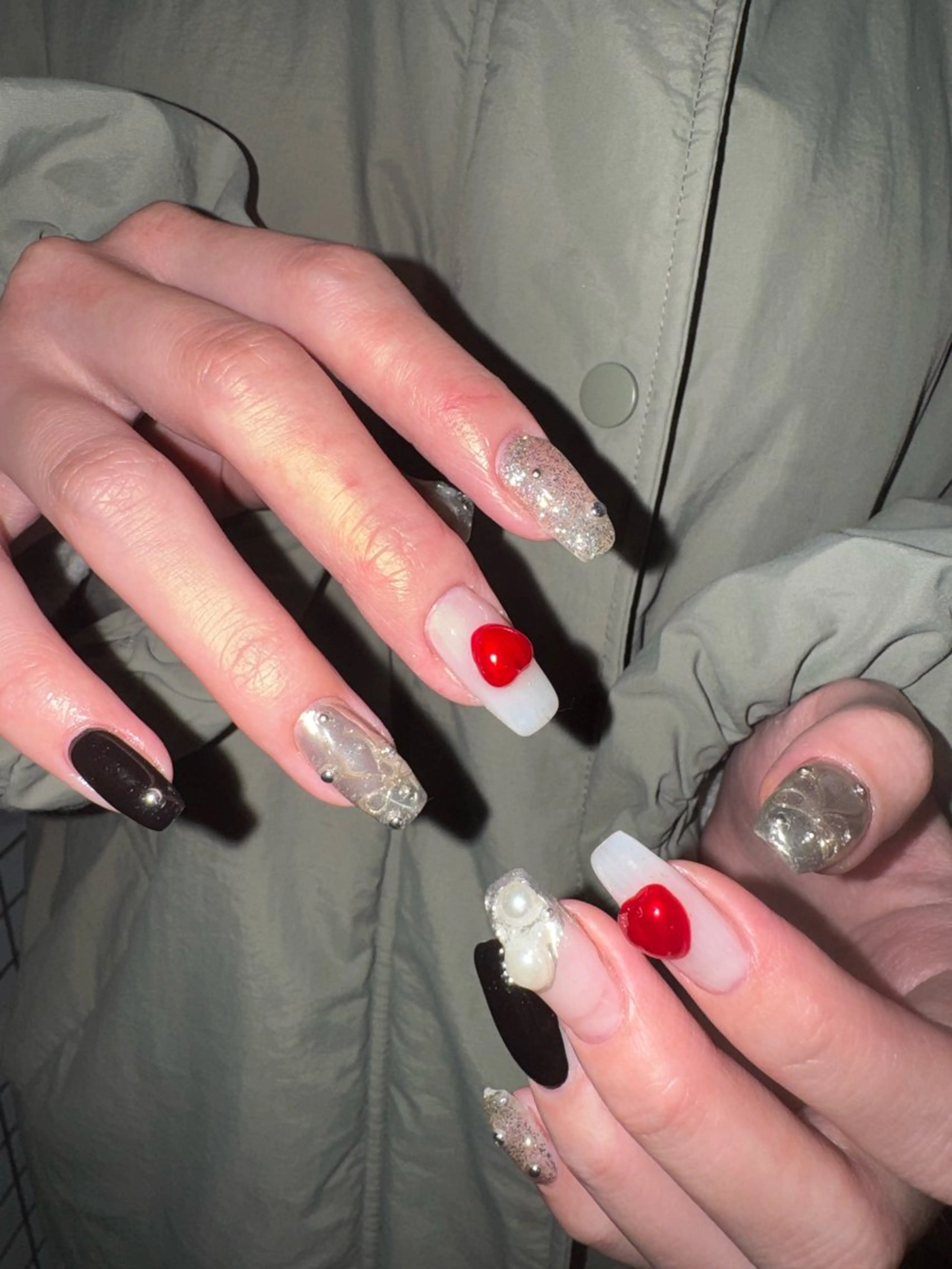 ネイル ハンドネイル フットネイル MITSUKI🪡 海外/個性派/ロングのネイルデザイン