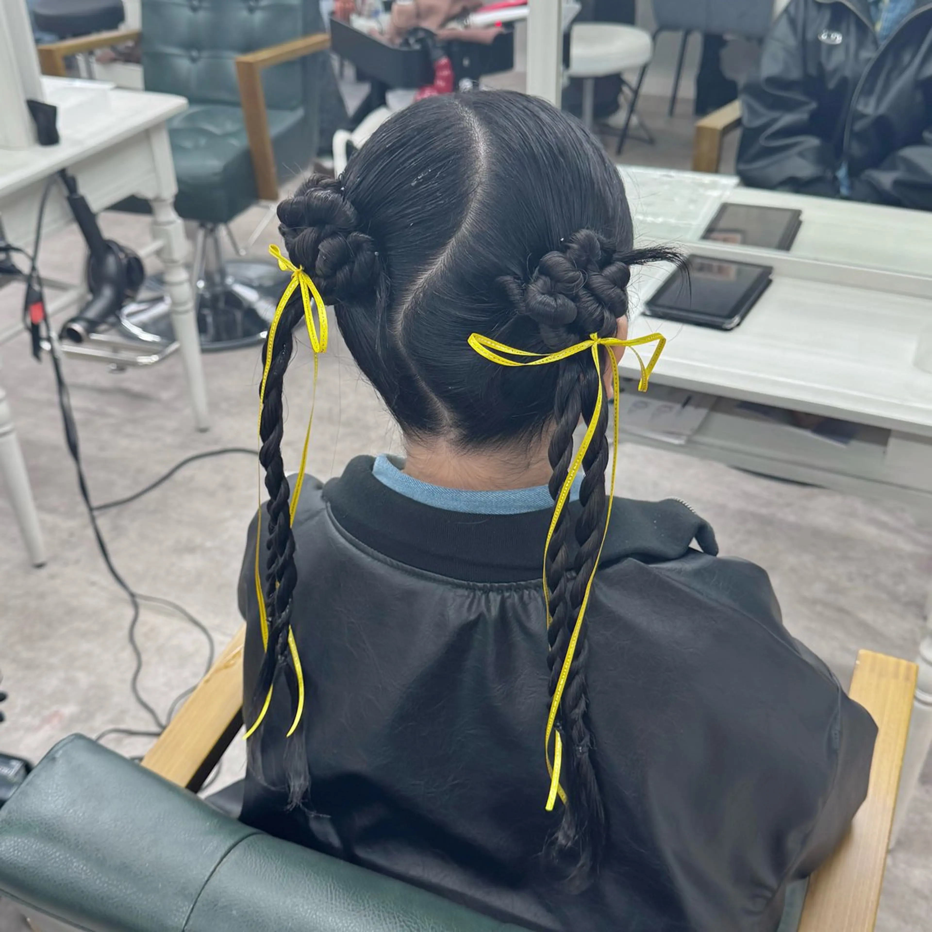 ロング ヘアアレンジ ヘアセット JUNSHIN🦋 ヘアセット／カラーのヘアスタイル