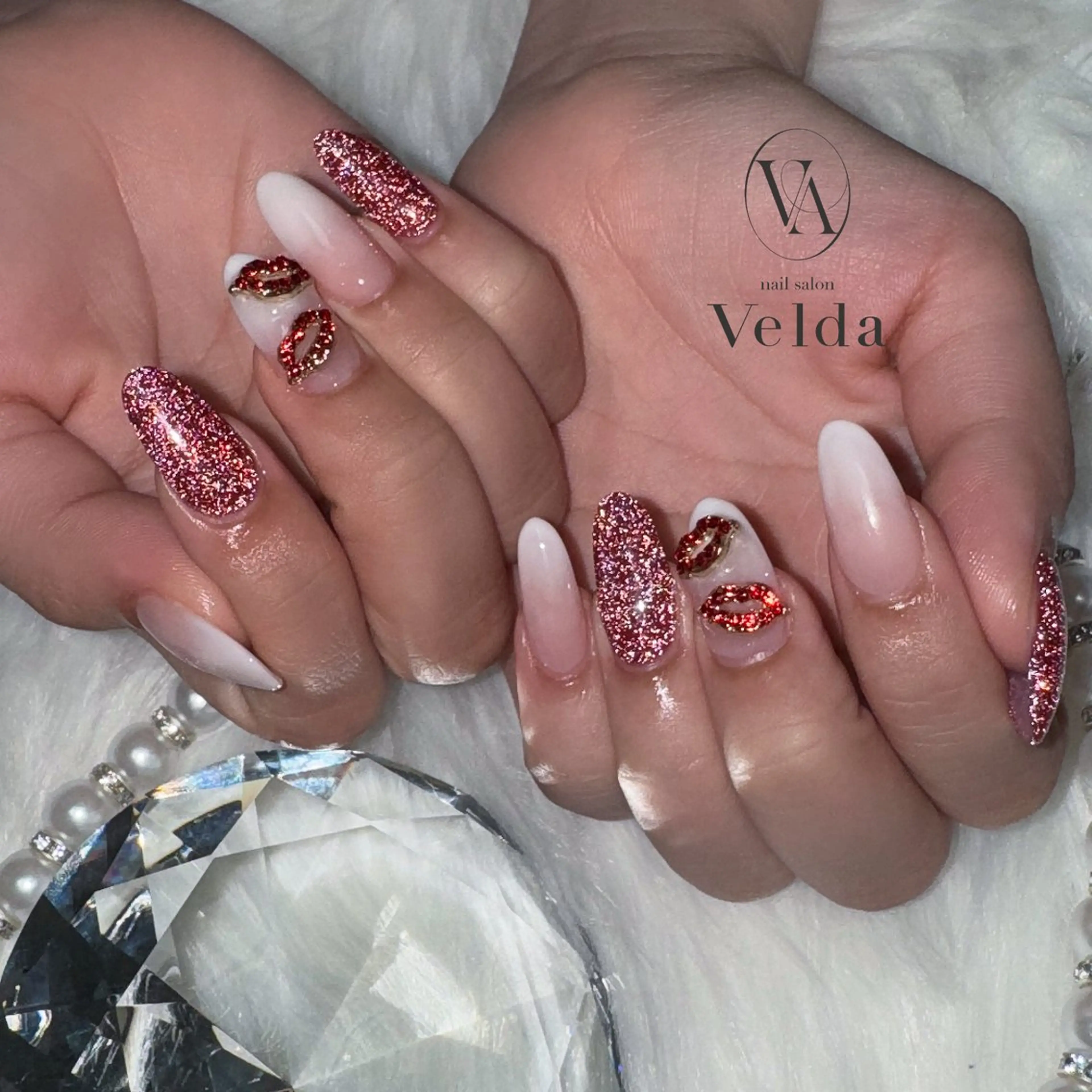 ネイル フラッシュネイル ワンカラーネイル ハンドネイル 💎スカルプ💎 Velda(ベルダ)のネイルデザイン