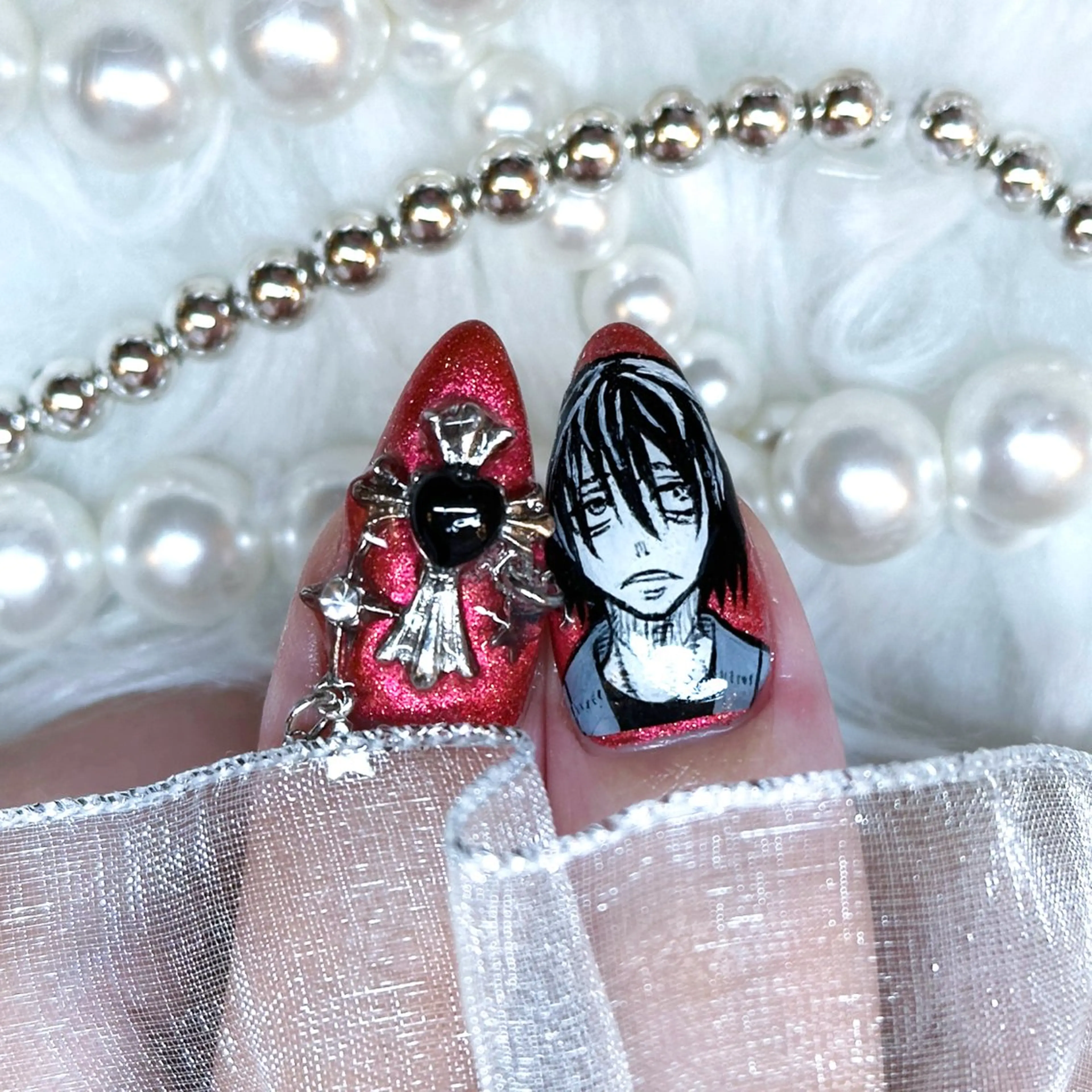 ネイル AIKO🐈‍⬛⭐︎ 大阪/y2k/個性派のネイルデザイン