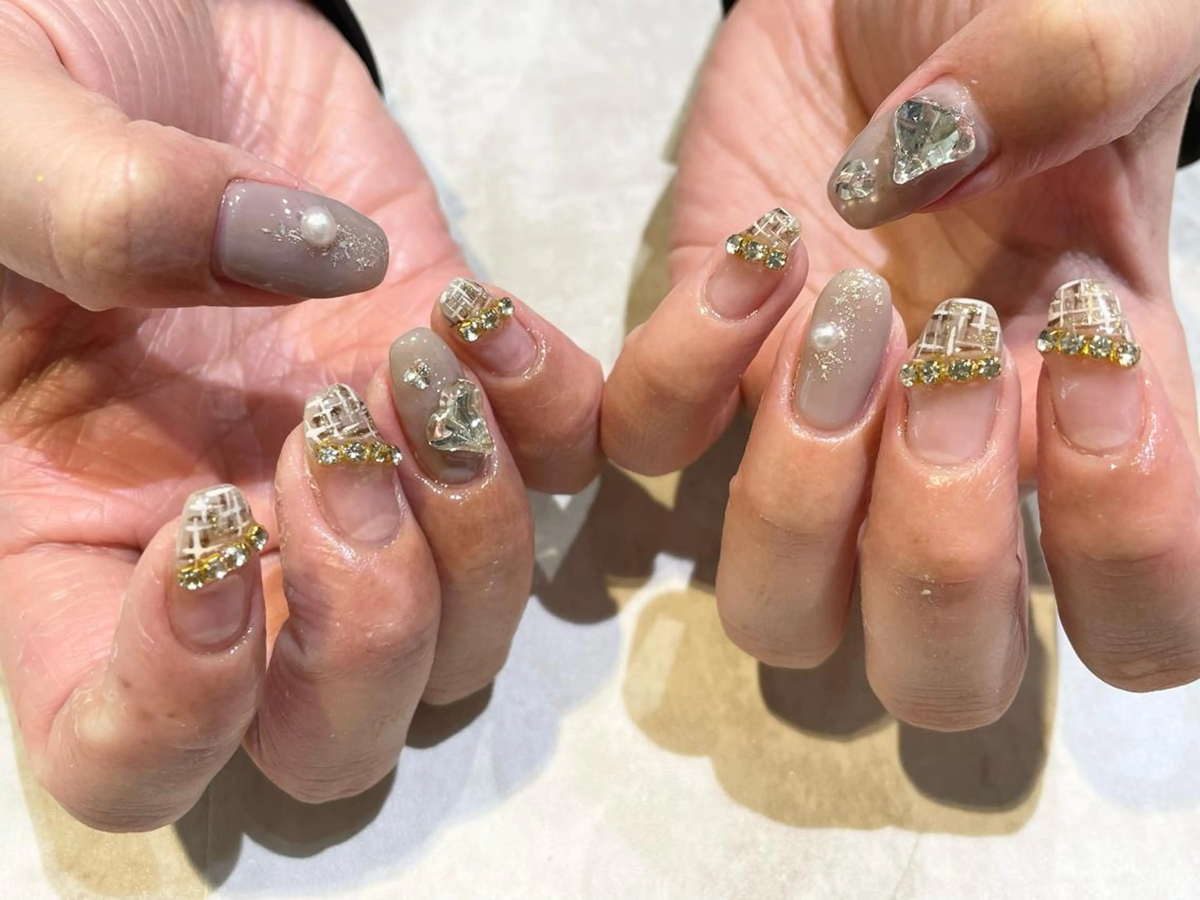 ネイル 舞田 苑香のネイルデザイン