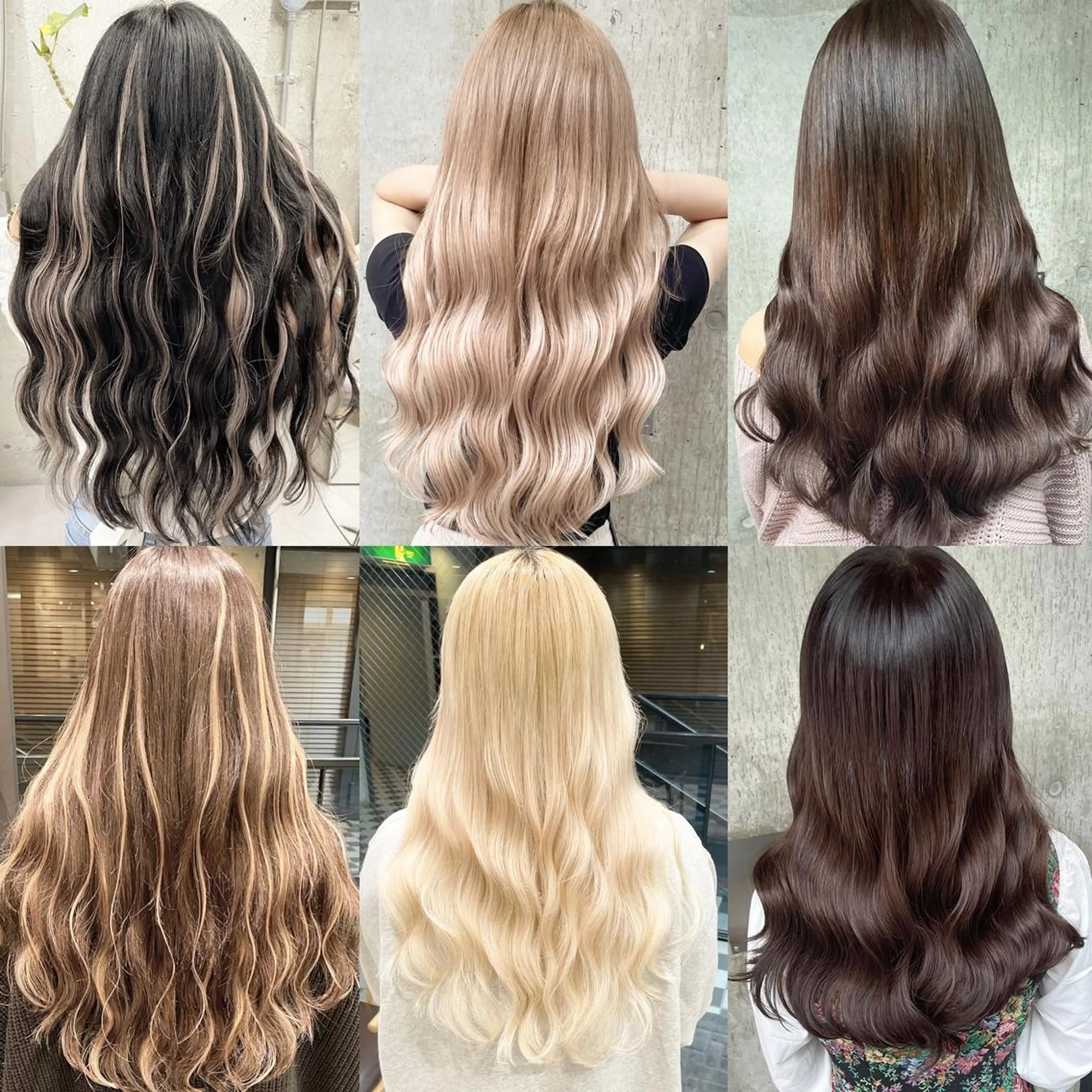 ロング カラー ヘアアレンジ シールエクステ エクステ エクステ TATSUYA アートディレクターのヘアスタイル