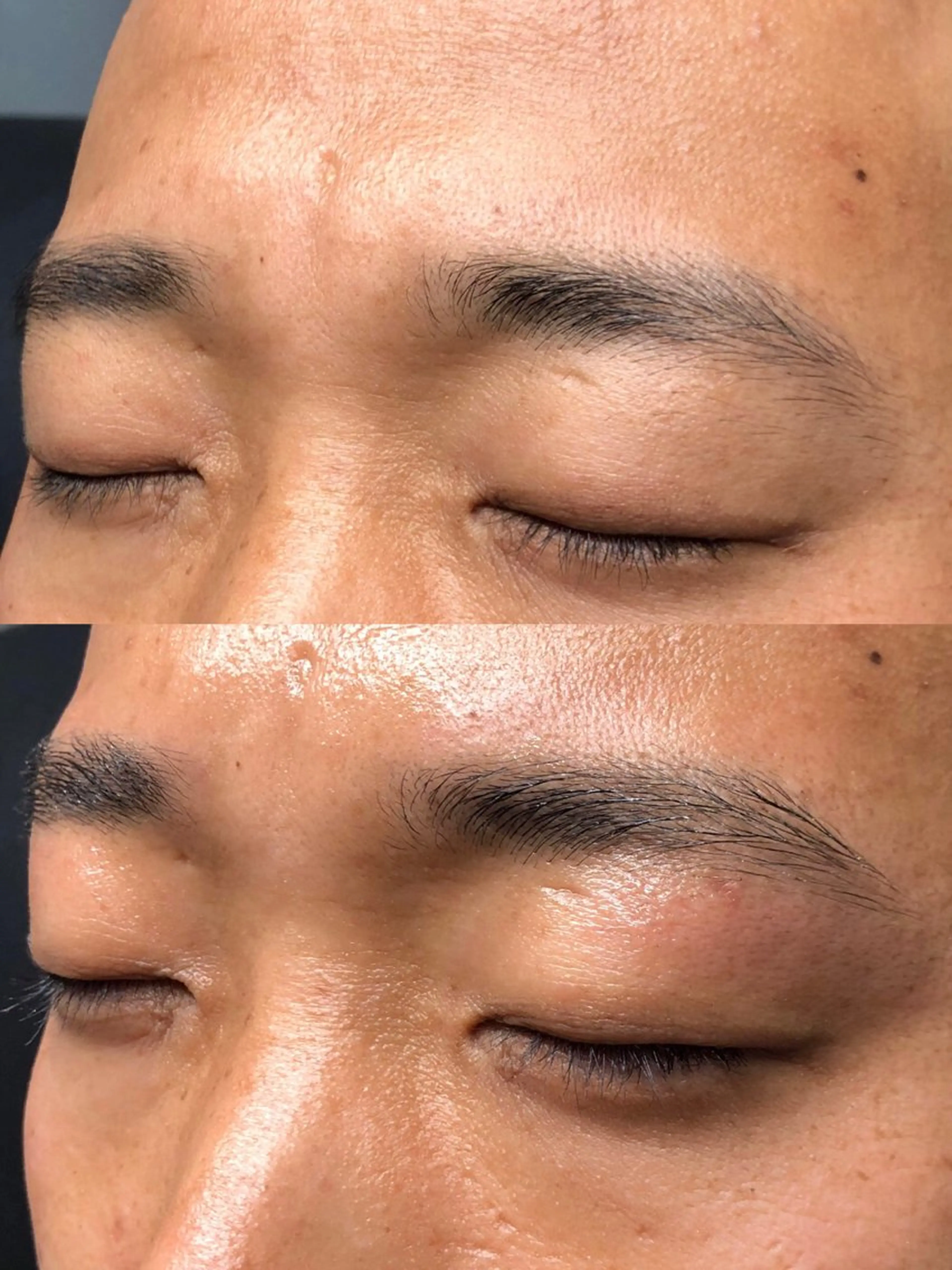 HBL(ハリウッドブロウリフト)+wax脱毛の写真