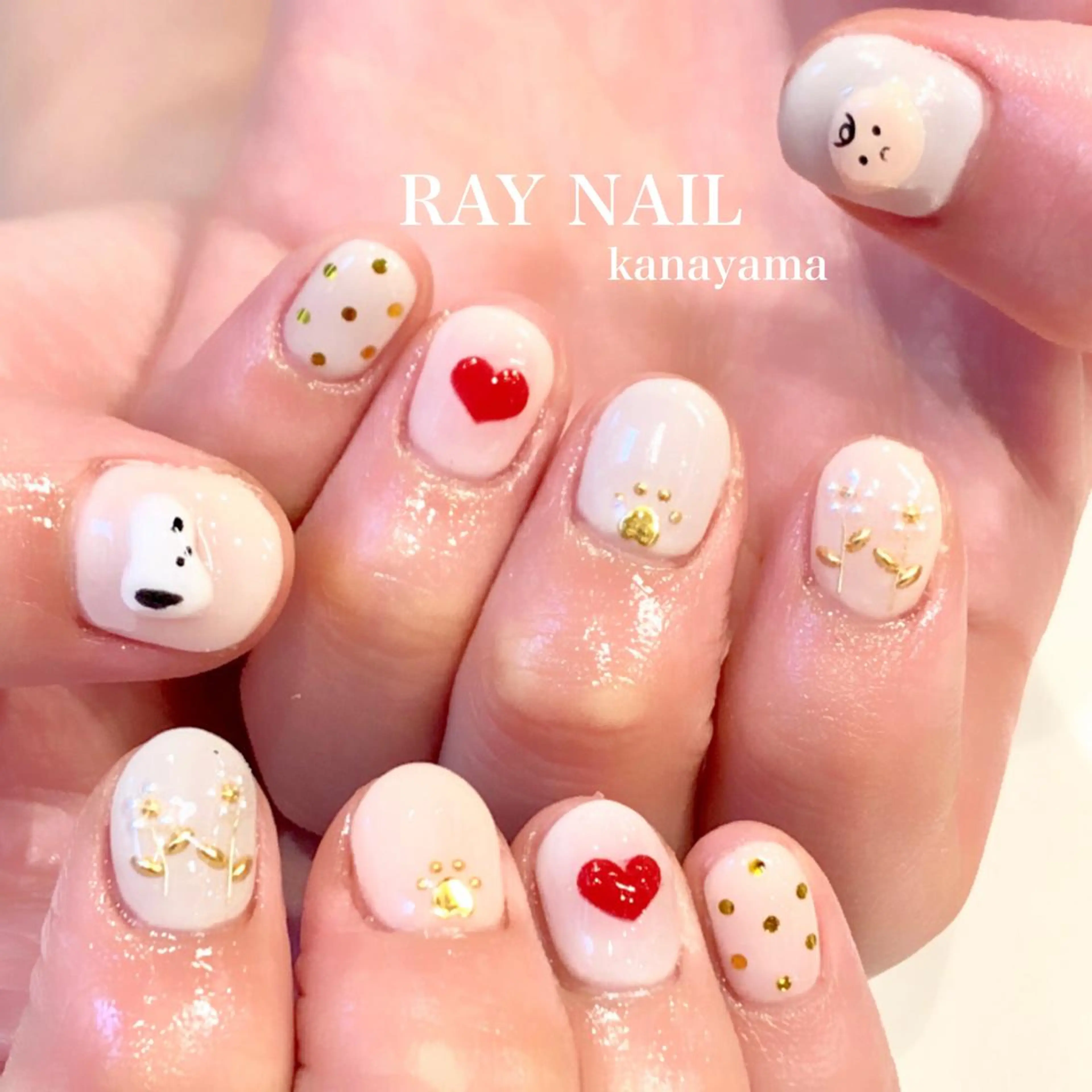 ネイル Arowa 伊田のネイルデザイン