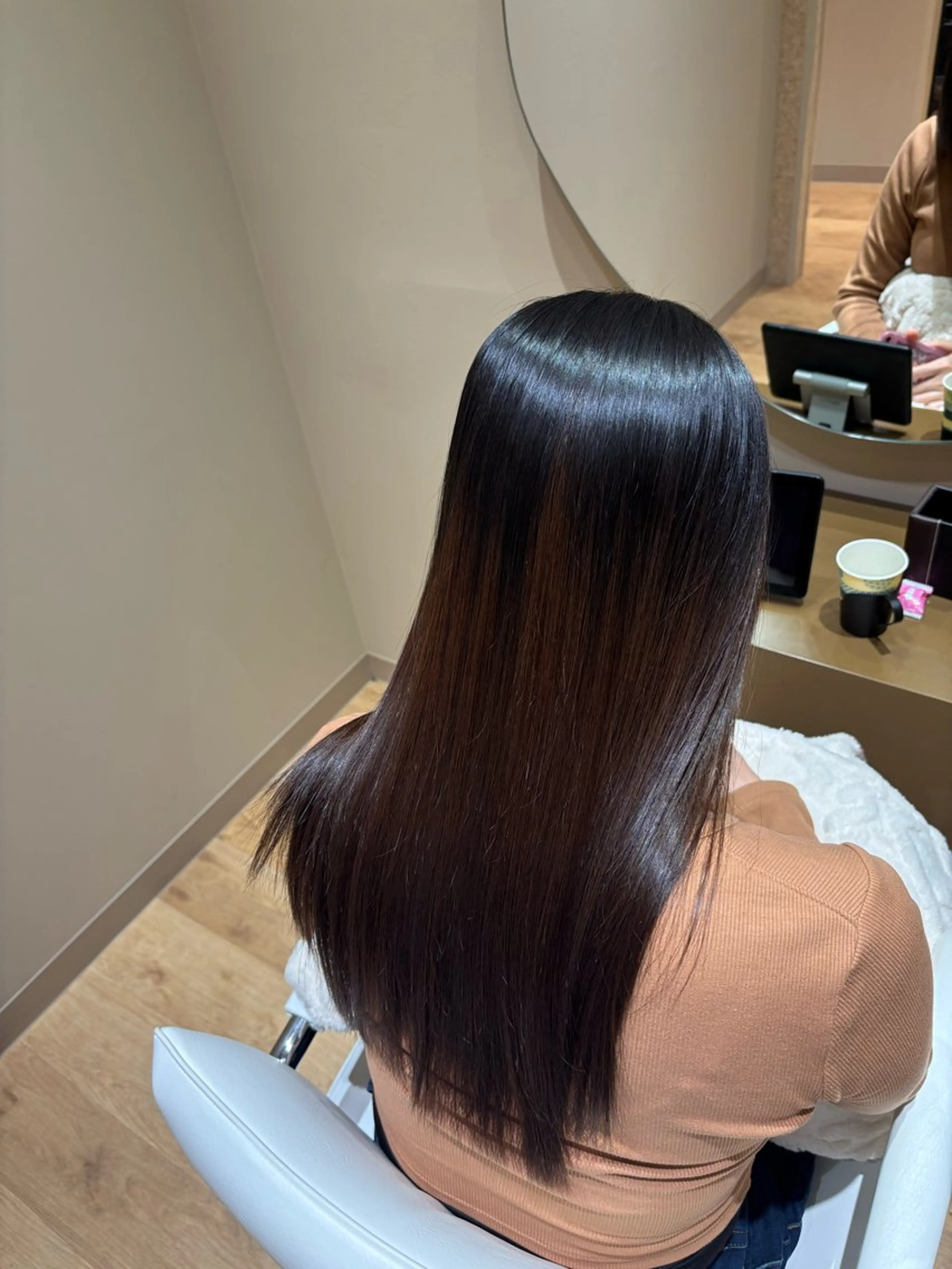 ロング 縮毛矯正 中島 愛佳🐣のヘアスタイル