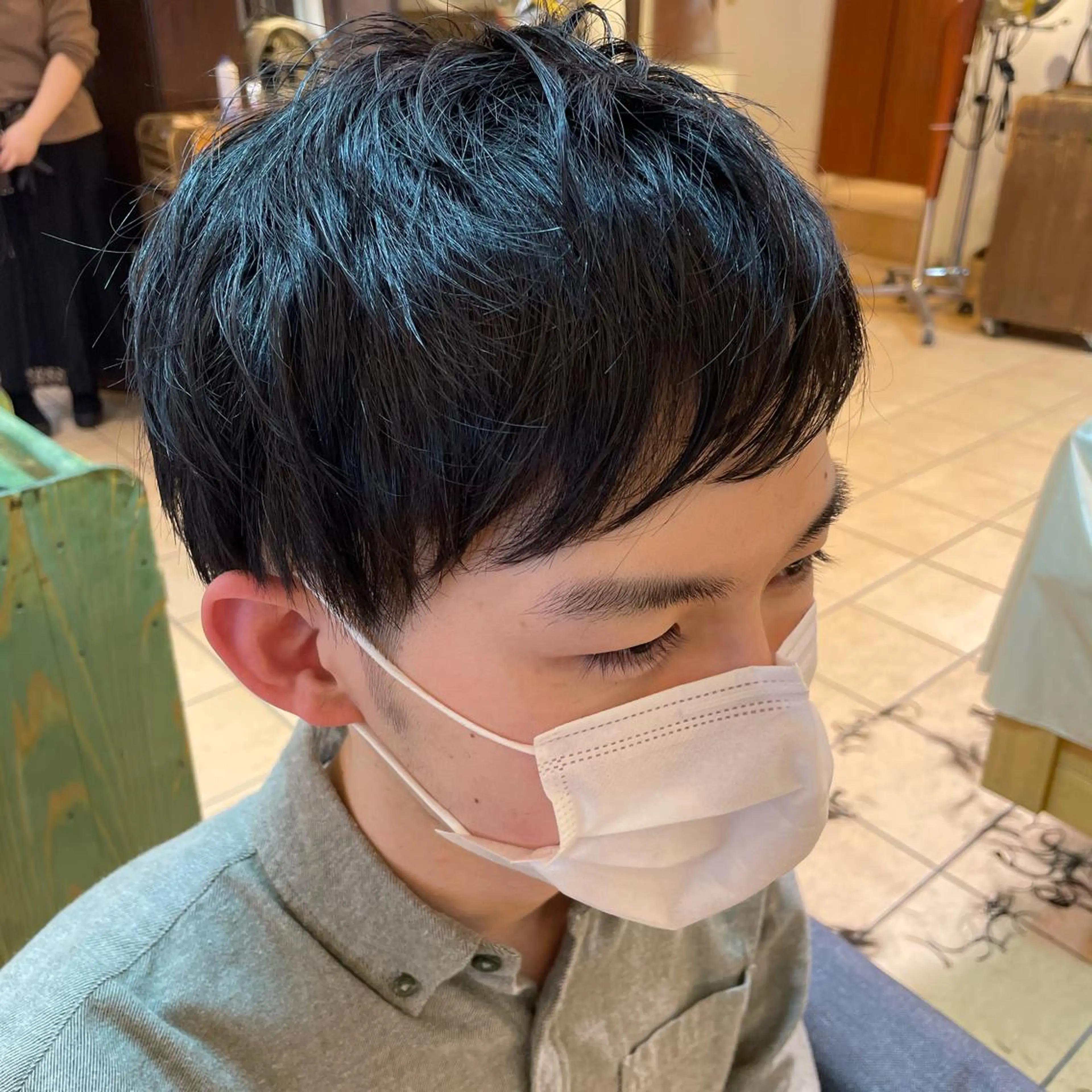 ショート メンズ AMANE🌼 ハヤシサオリのヘアスタイル