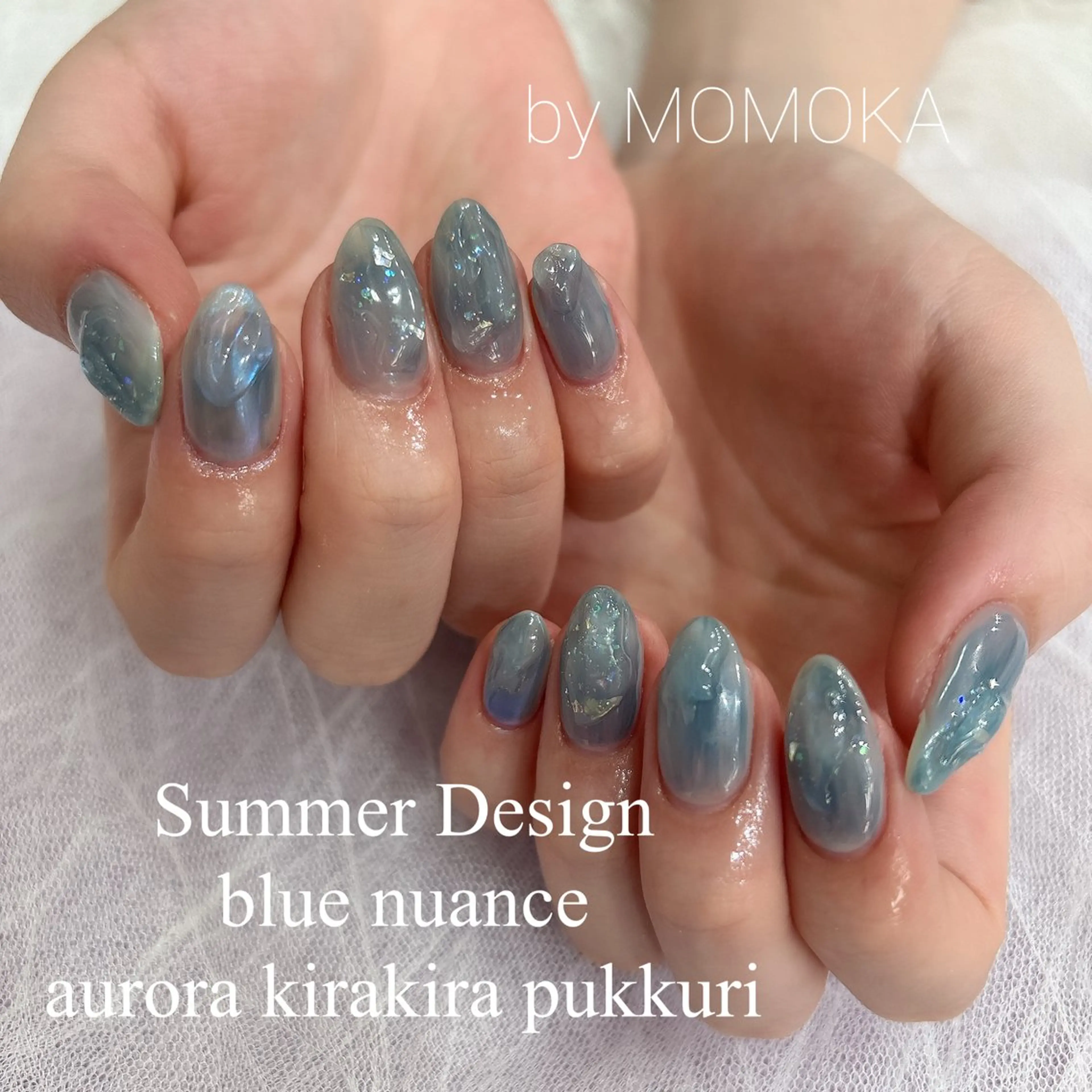 ネイル ぷっくりネイル ハンドネイル momoka_nails所属・Momo Nailsのネイルデザイン
