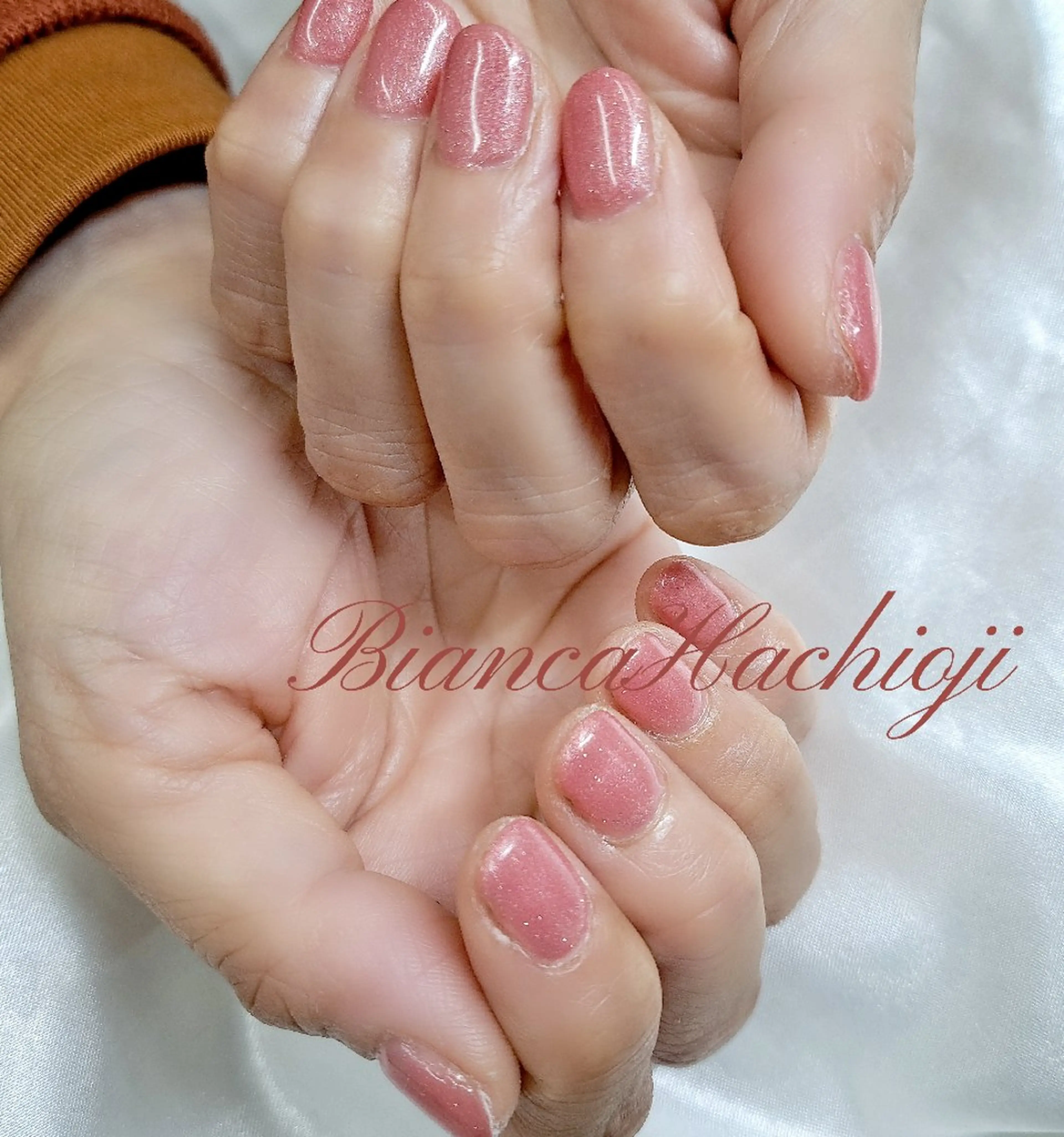 🌼ハンドオフなしワンカラーネイル🌼￥5,200(パラ対応+1,100円/八王子)の写真