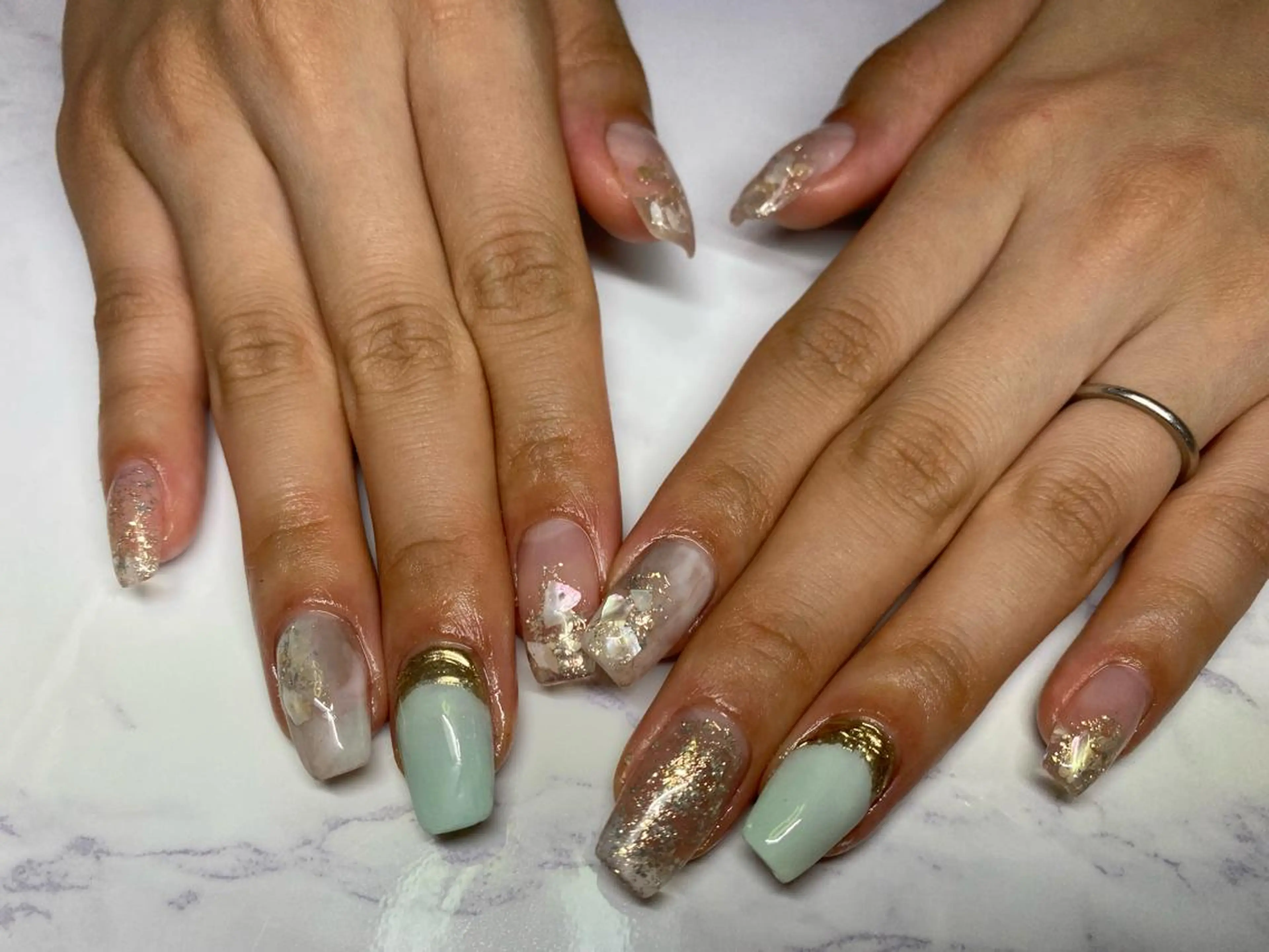 ネイル ニュアンスネイル Era nailのネイルデザイン