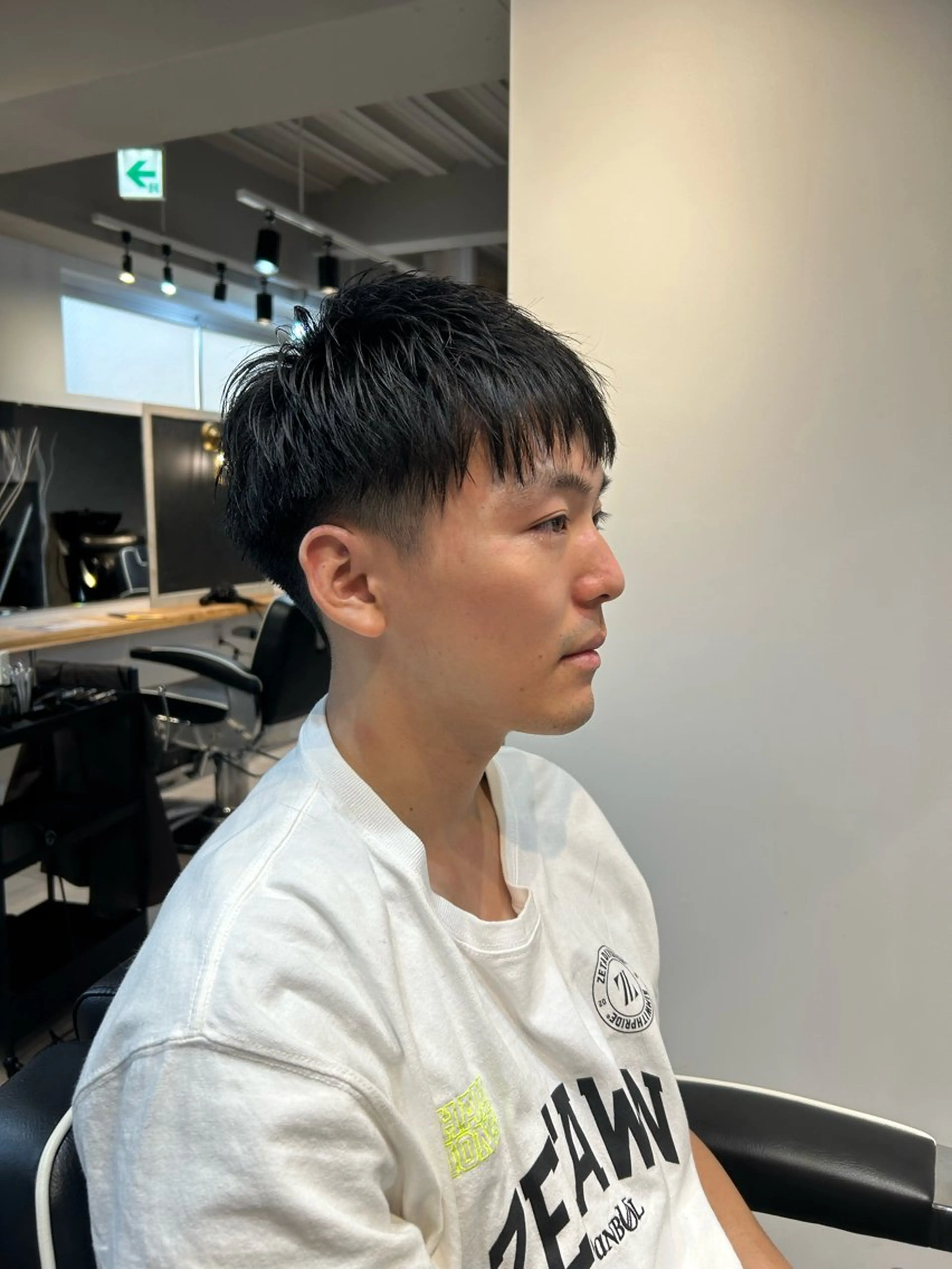 ショート メンズ カット SYUYA/パーマ/ マッシュスタイル特化のヘアスタイル