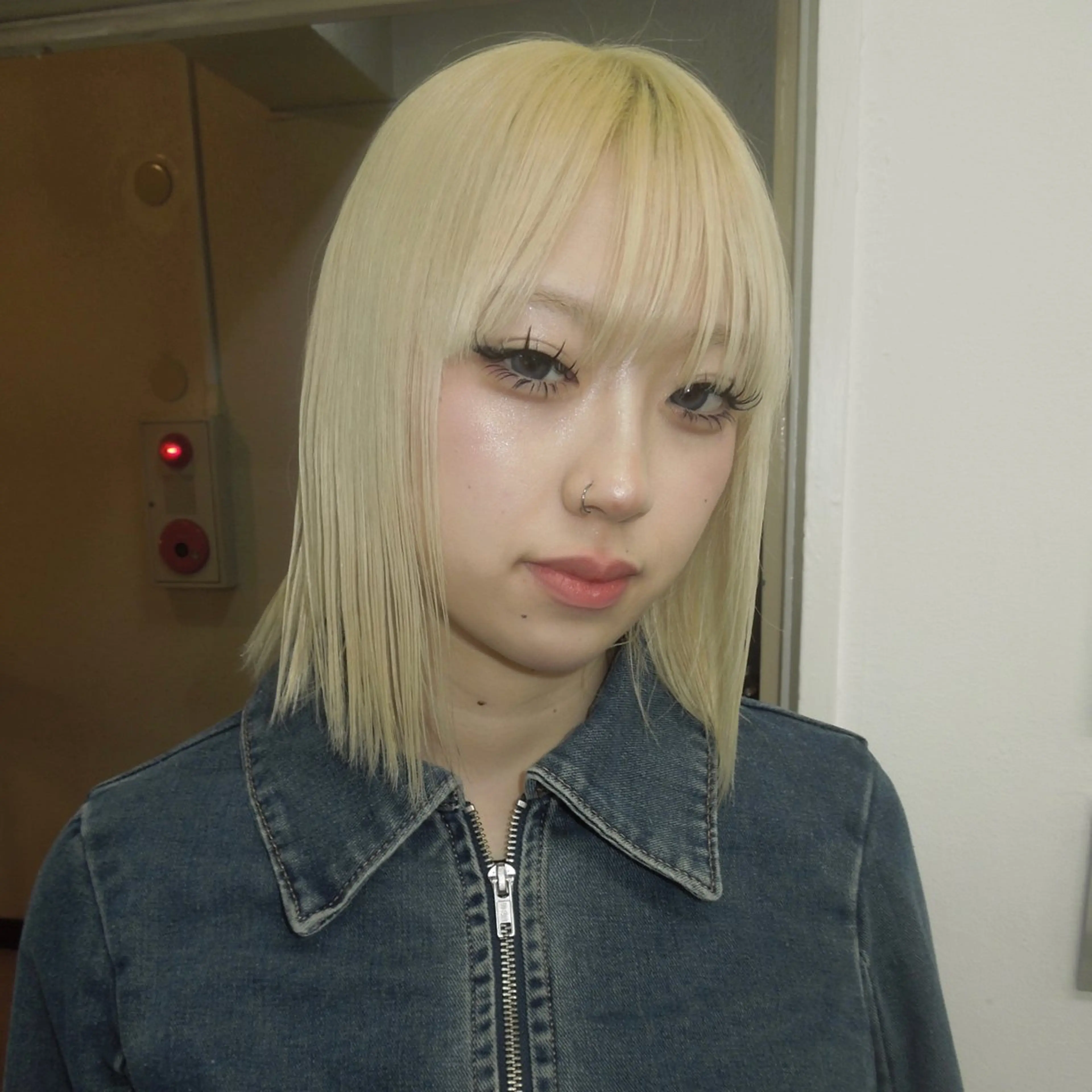 ミディアム カラー ヘアカラー トリートメント タマキ/似合わせ カット/Wカラーのヘアスタイル