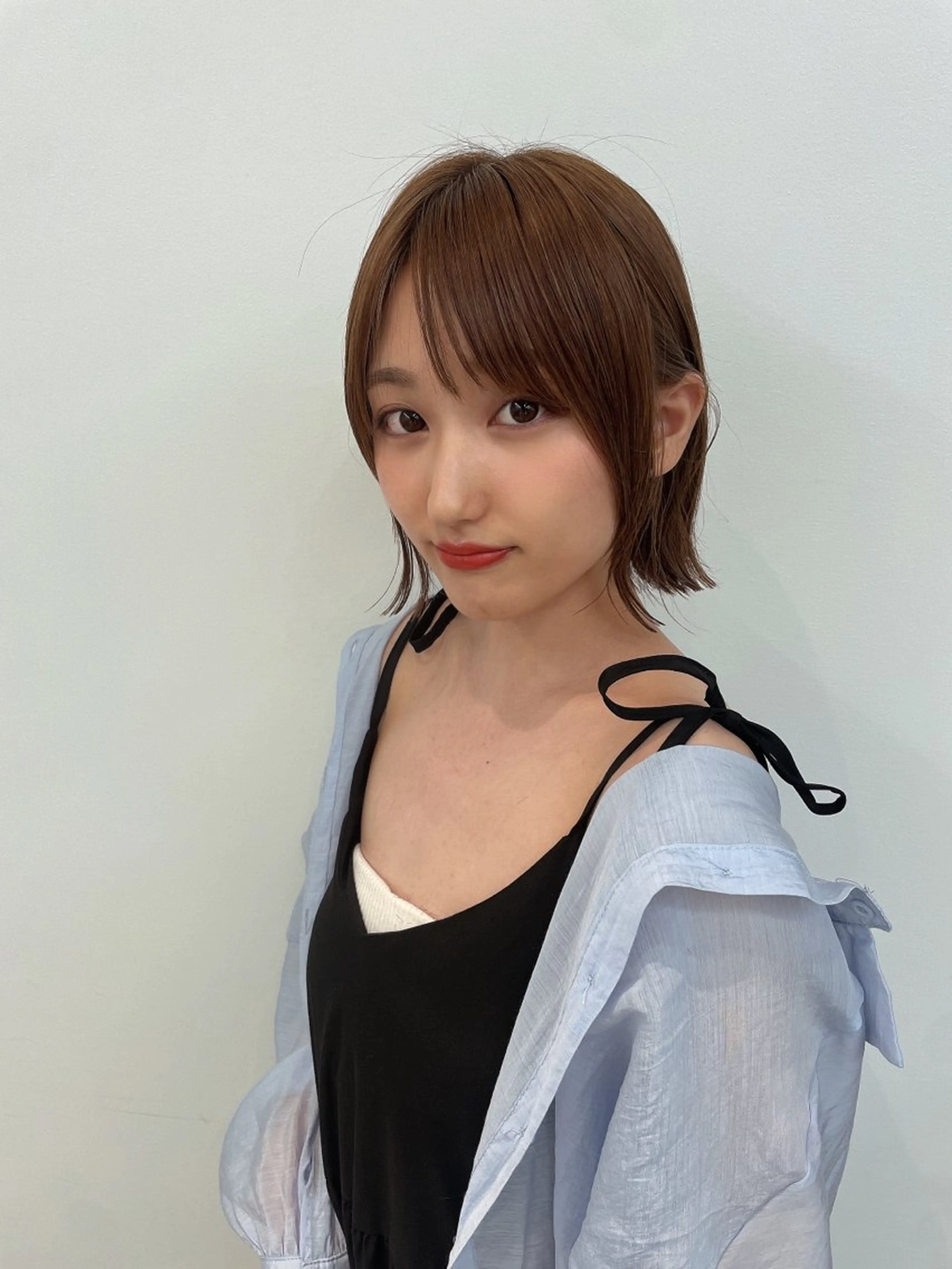 ショート 韓国風レイヤーカット 松葉翔のヘアスタイル