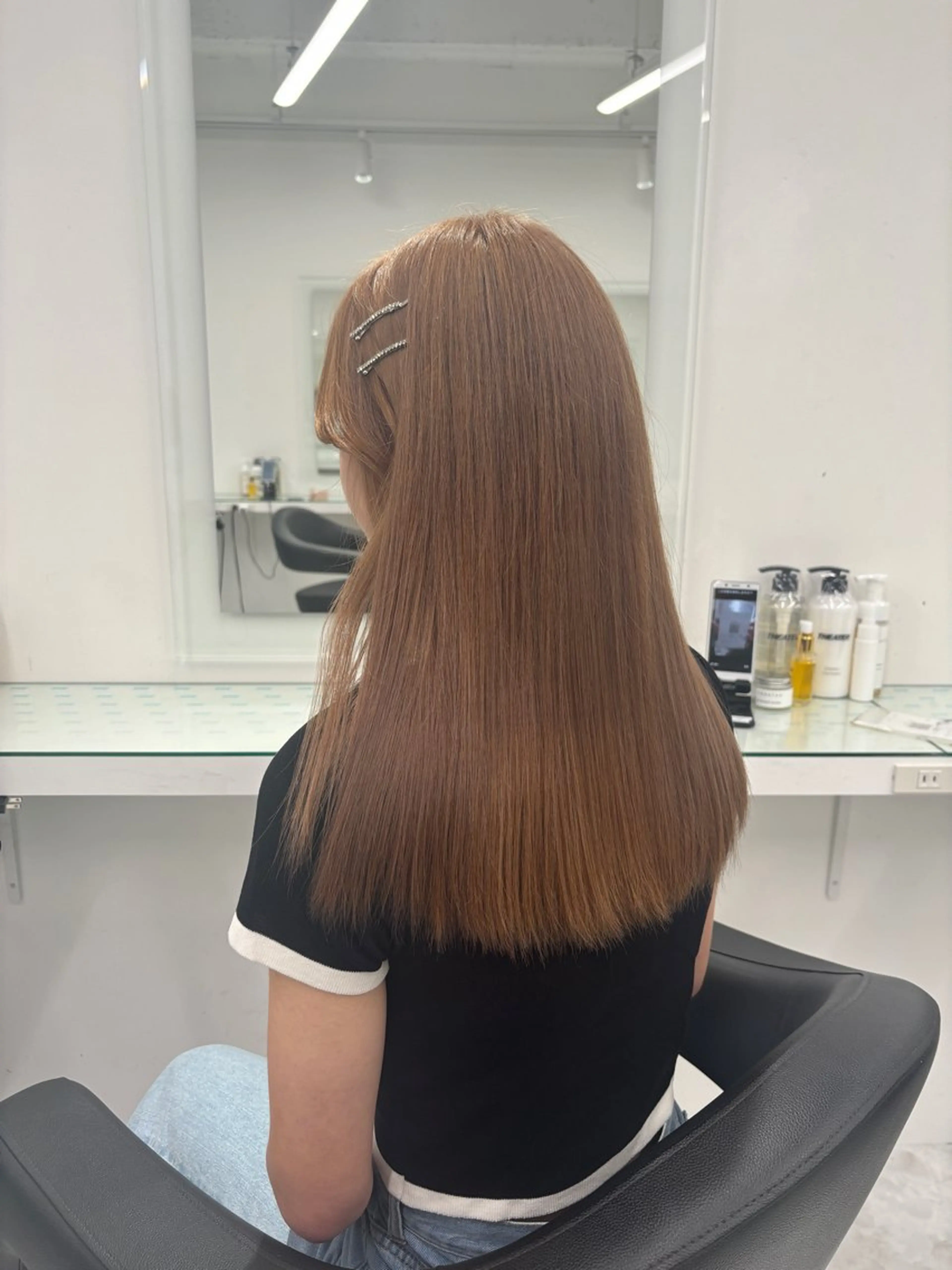 ロング カラー 💖ミルクティー💖 あかり💖のヘアスタイル