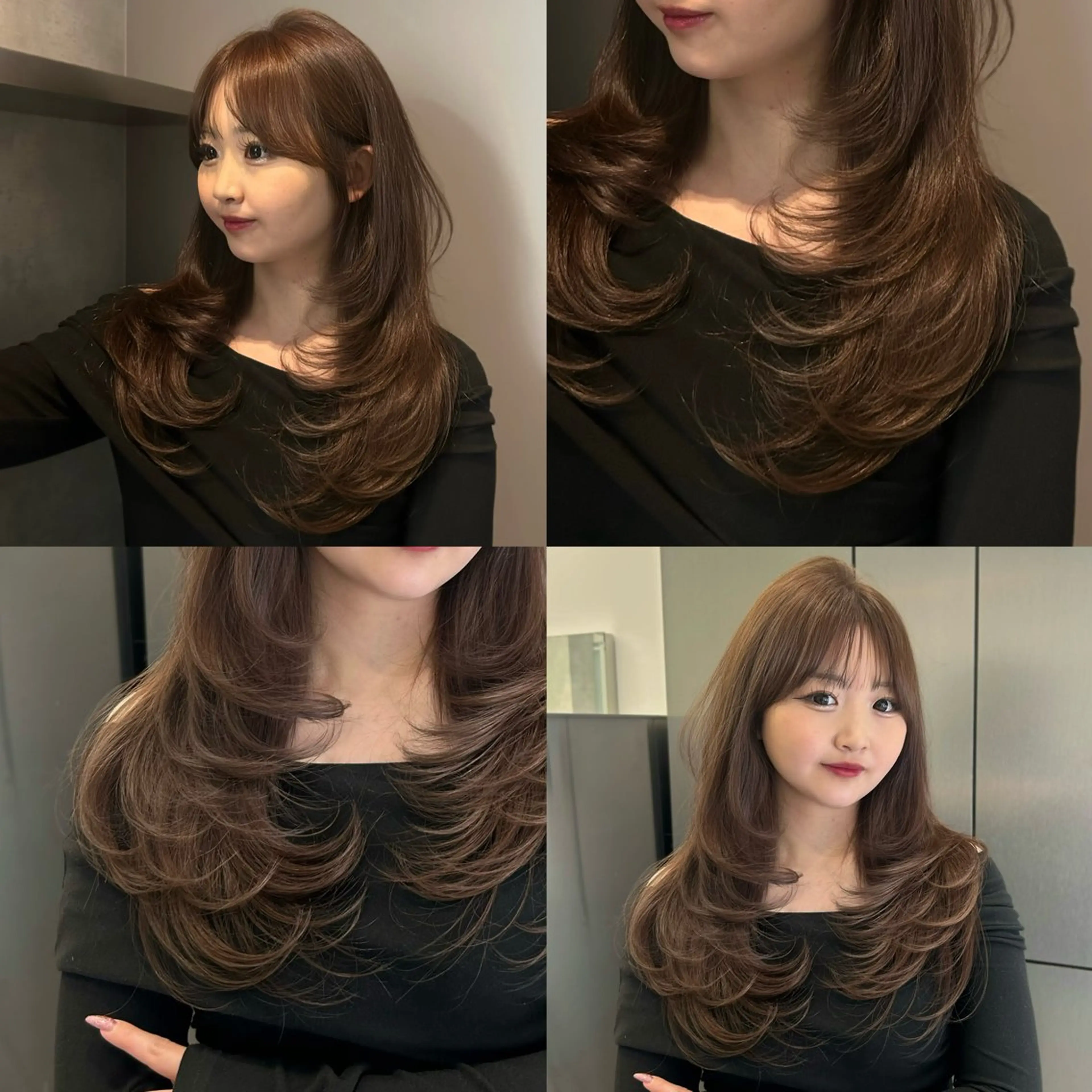 ロング レイヤーカット 大人レイヤー/艶美髪 🇺🇸TOMONAのヘアスタイル