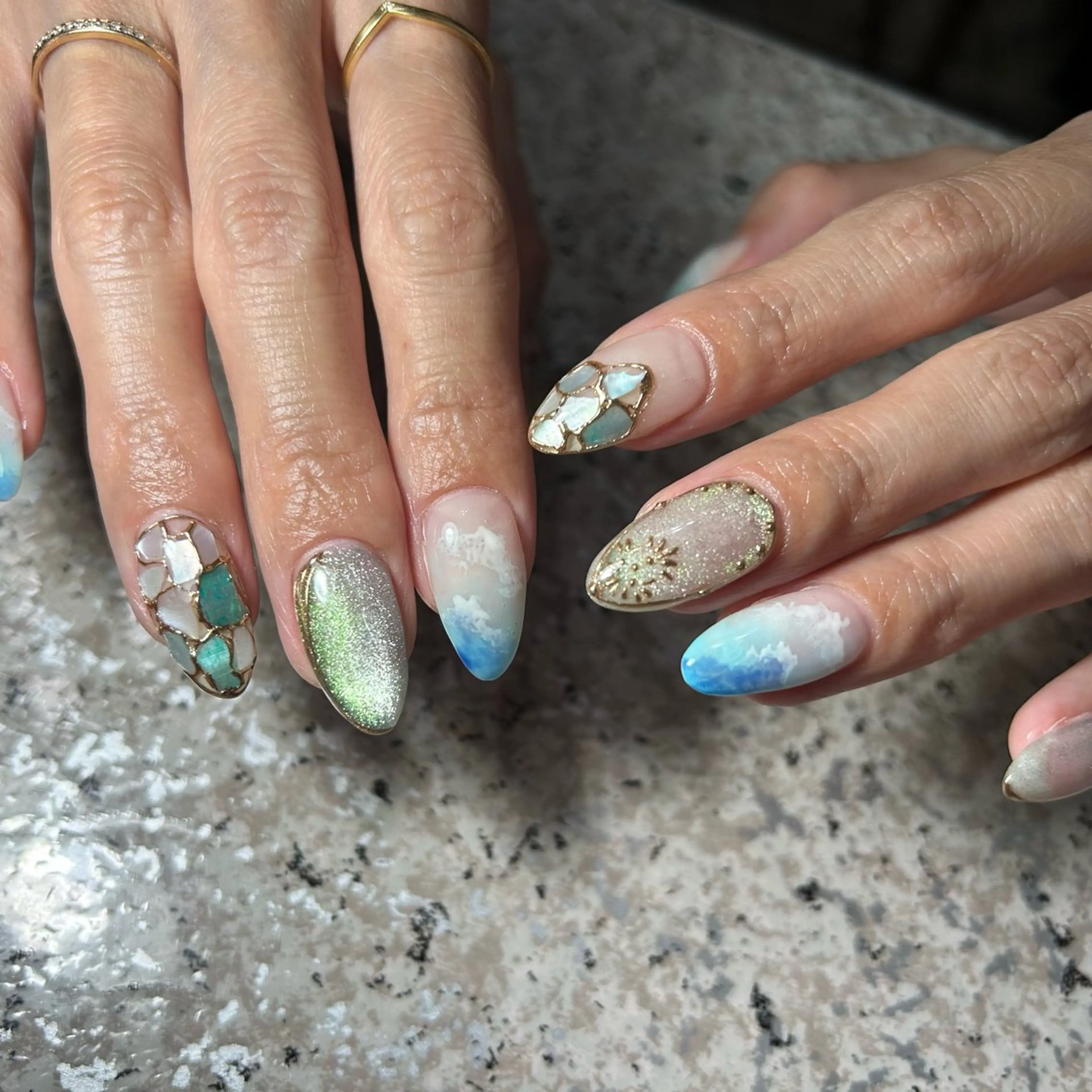 ネイル ハンドネイル nailroom‪ sb‪‪𓈒𓂂𓏸のネイルデザイン