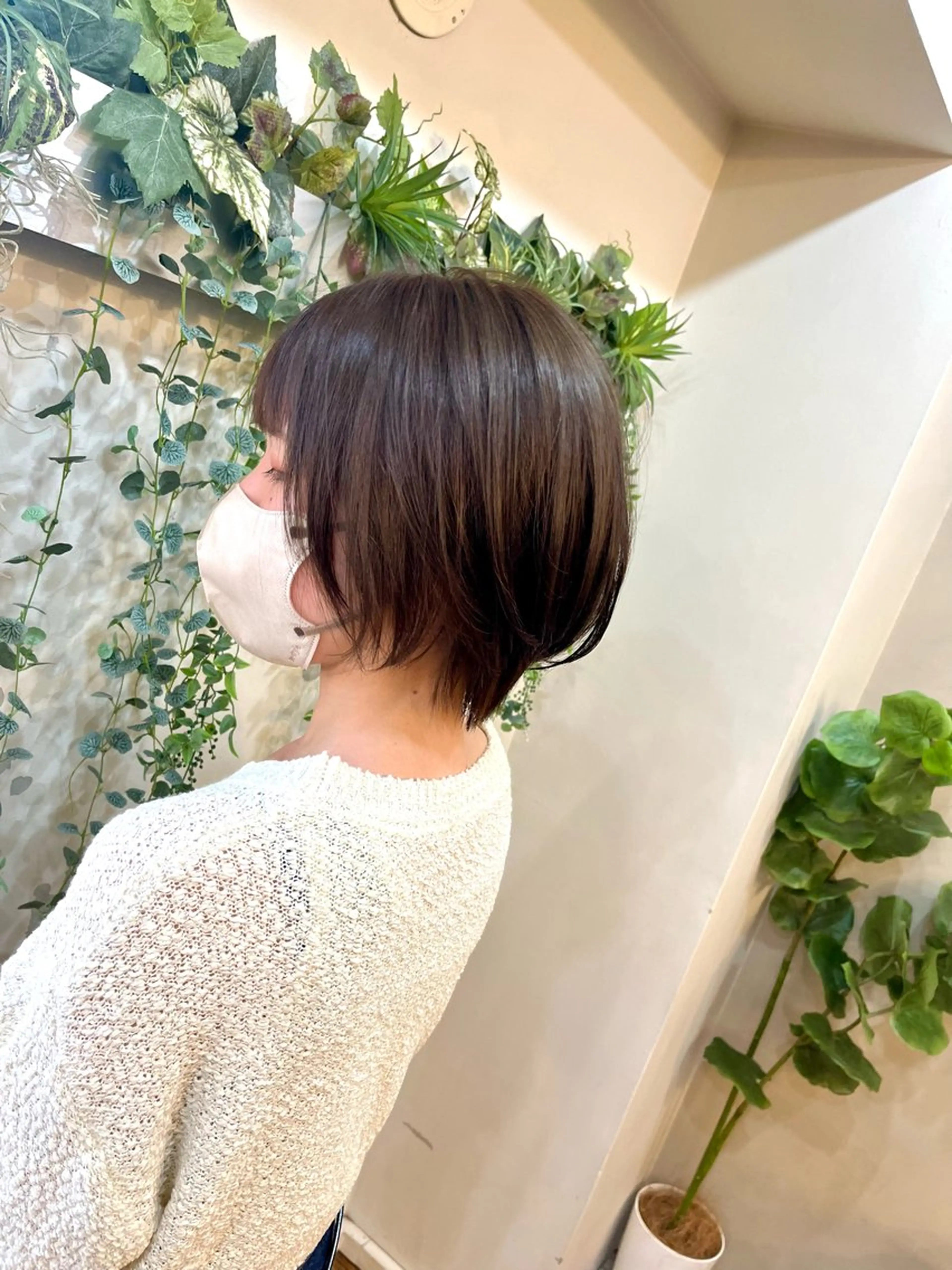 ショート ⚪️髪質改善 縮毛 店長 コウ⚪️のヘアスタイル