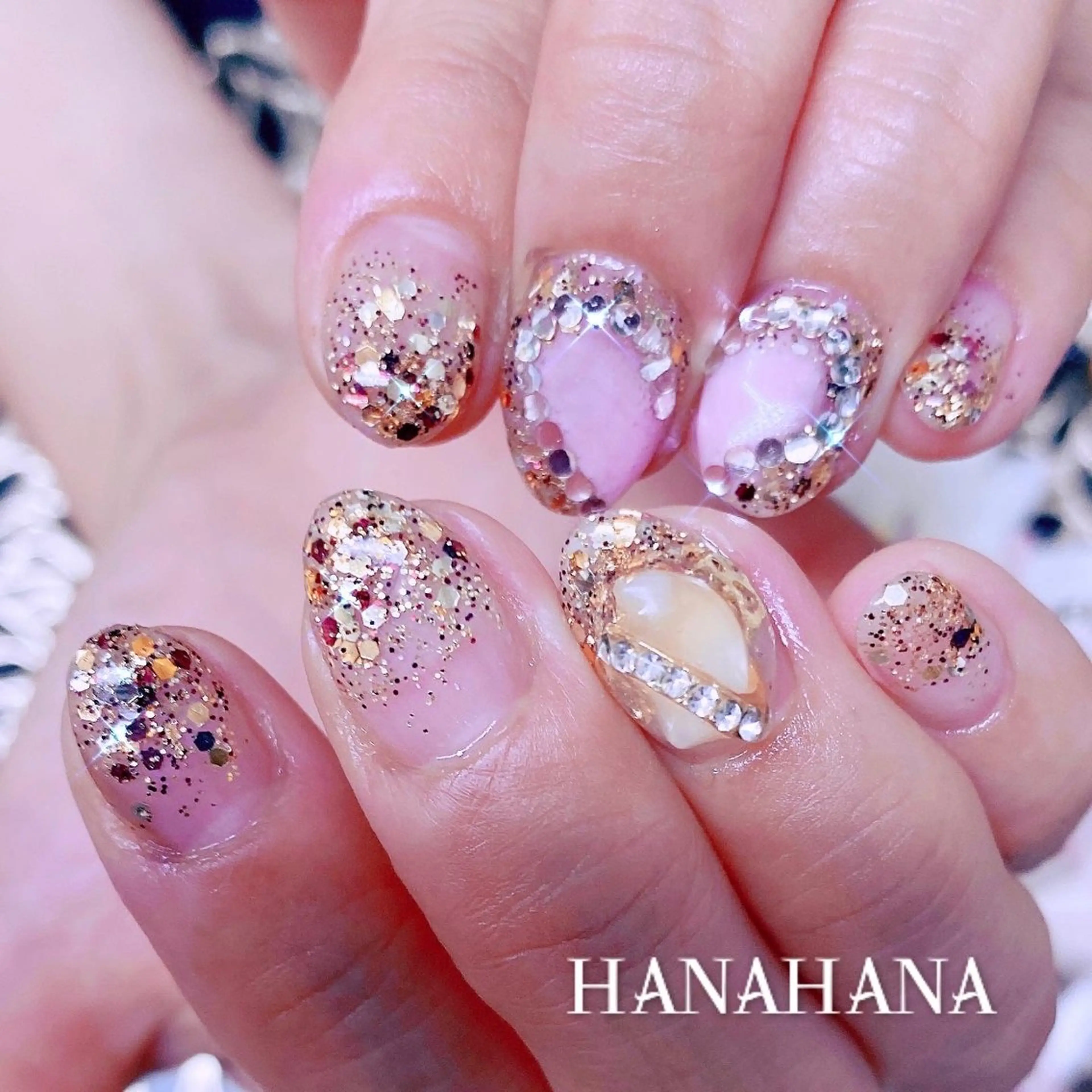 ネイル ジェルネイル HANAHANAのネイルデザイン