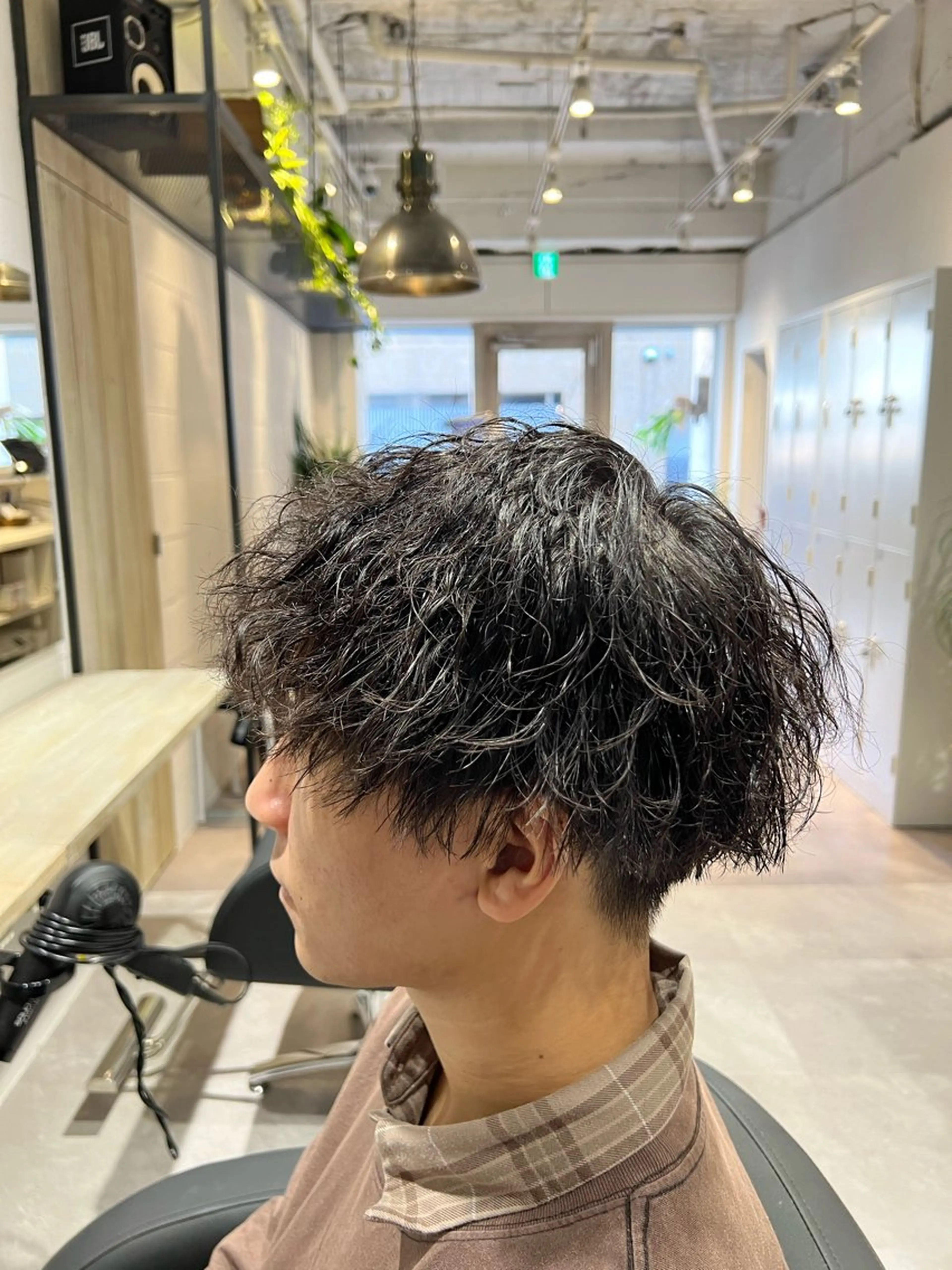 ショート パーマ メンズ 【パーマ満足度No. 1🥇】宮脇 大樹のヘアスタイル