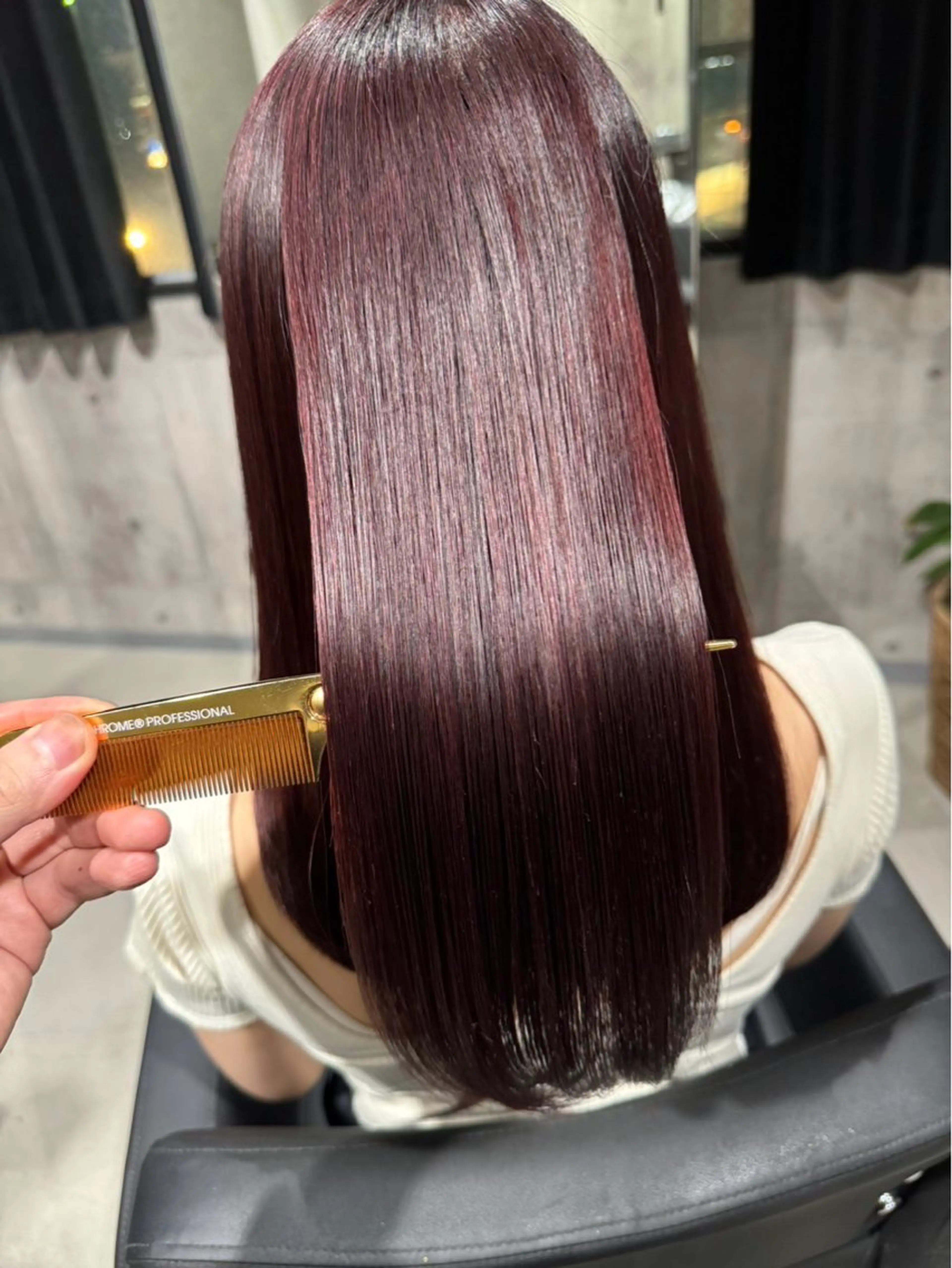 セミロング 髪質改善 トリートメント _WHITE京橋店所属・髪質改善_WHITE RYUSUKEのヘアスタイル