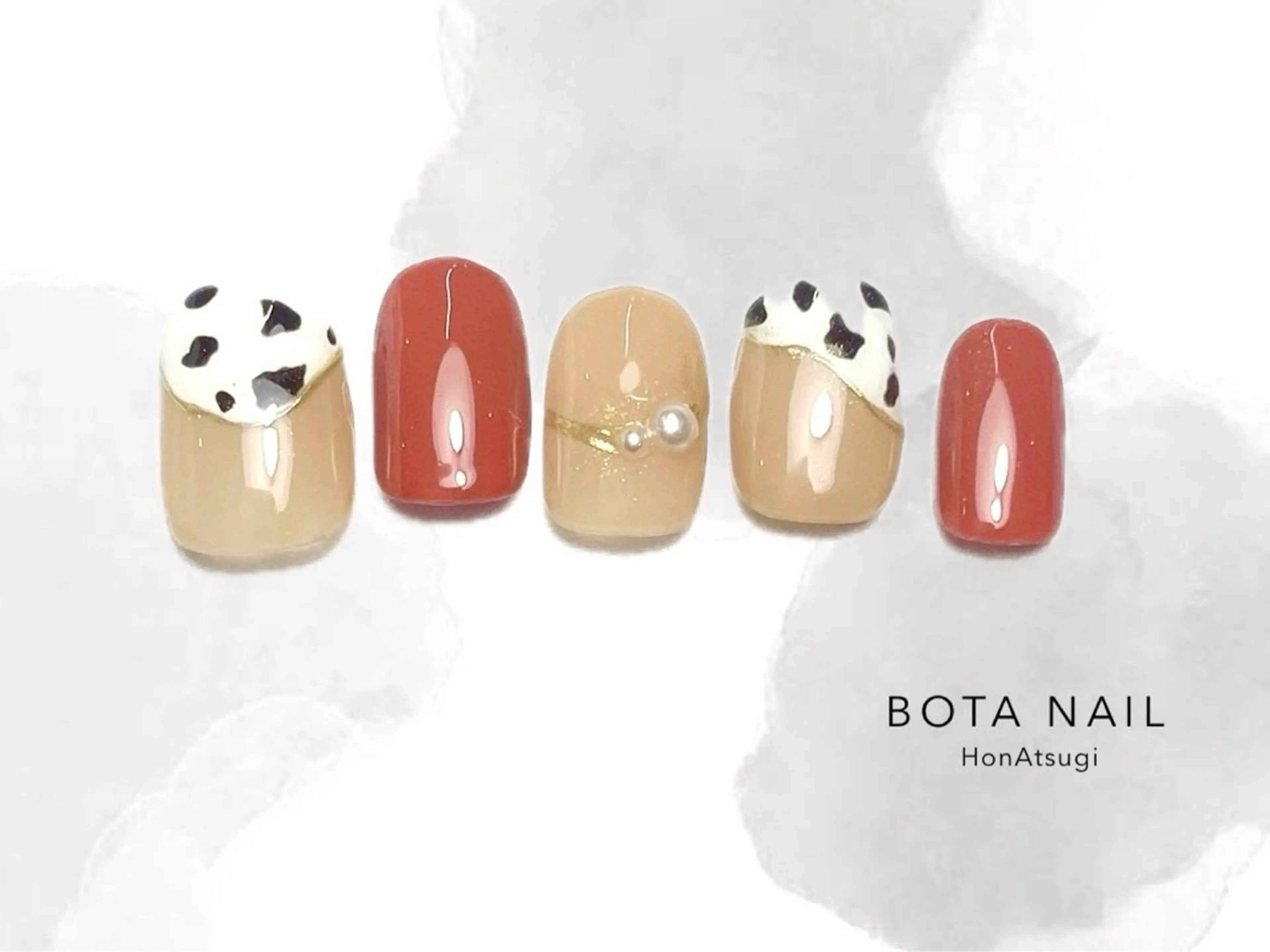 ネイル ハンドネイル BOTA NAIL UMIのネイルデザイン