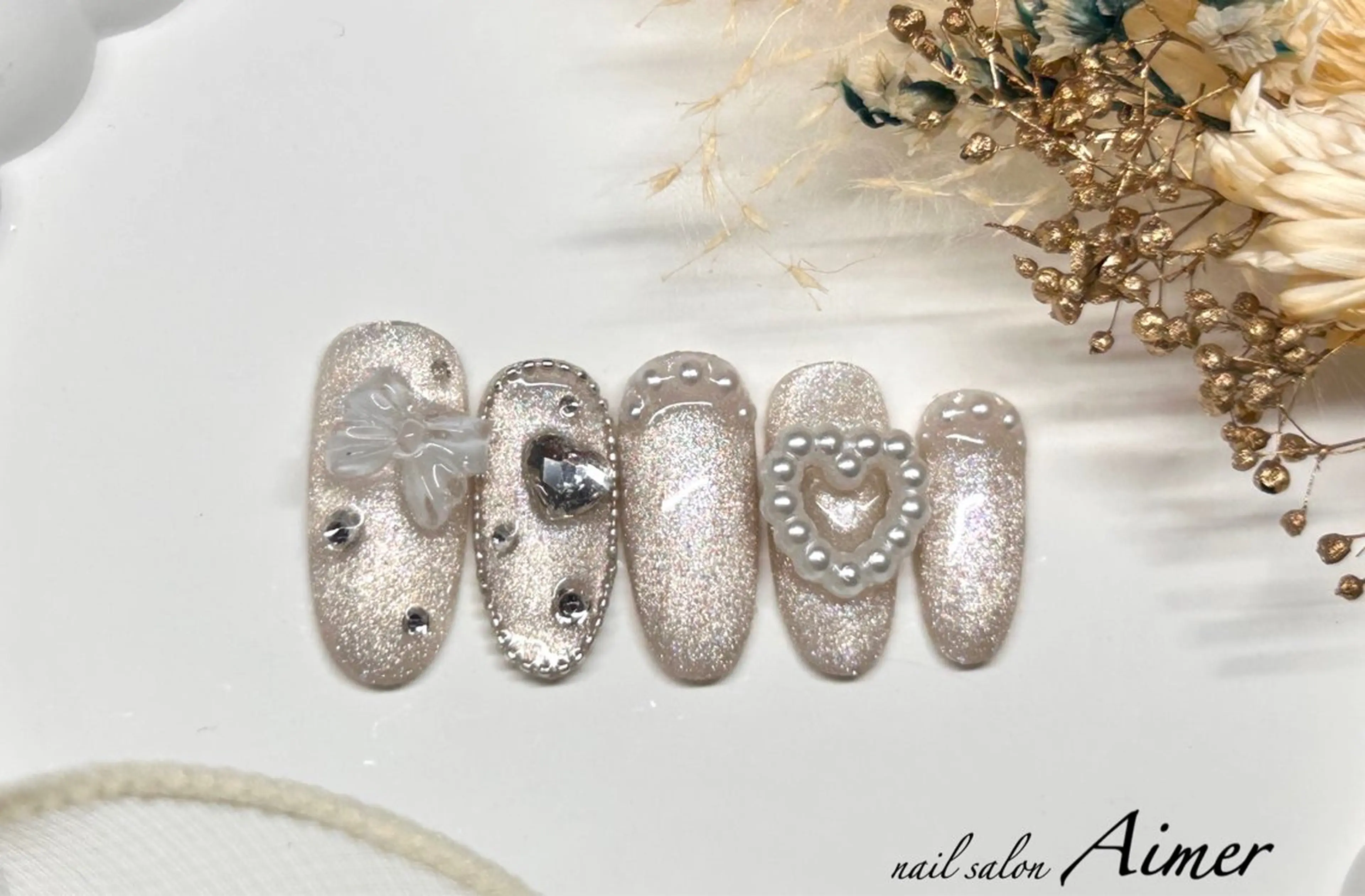 ネイル ハンドネイル nail salon Aimerのネイルデザイン