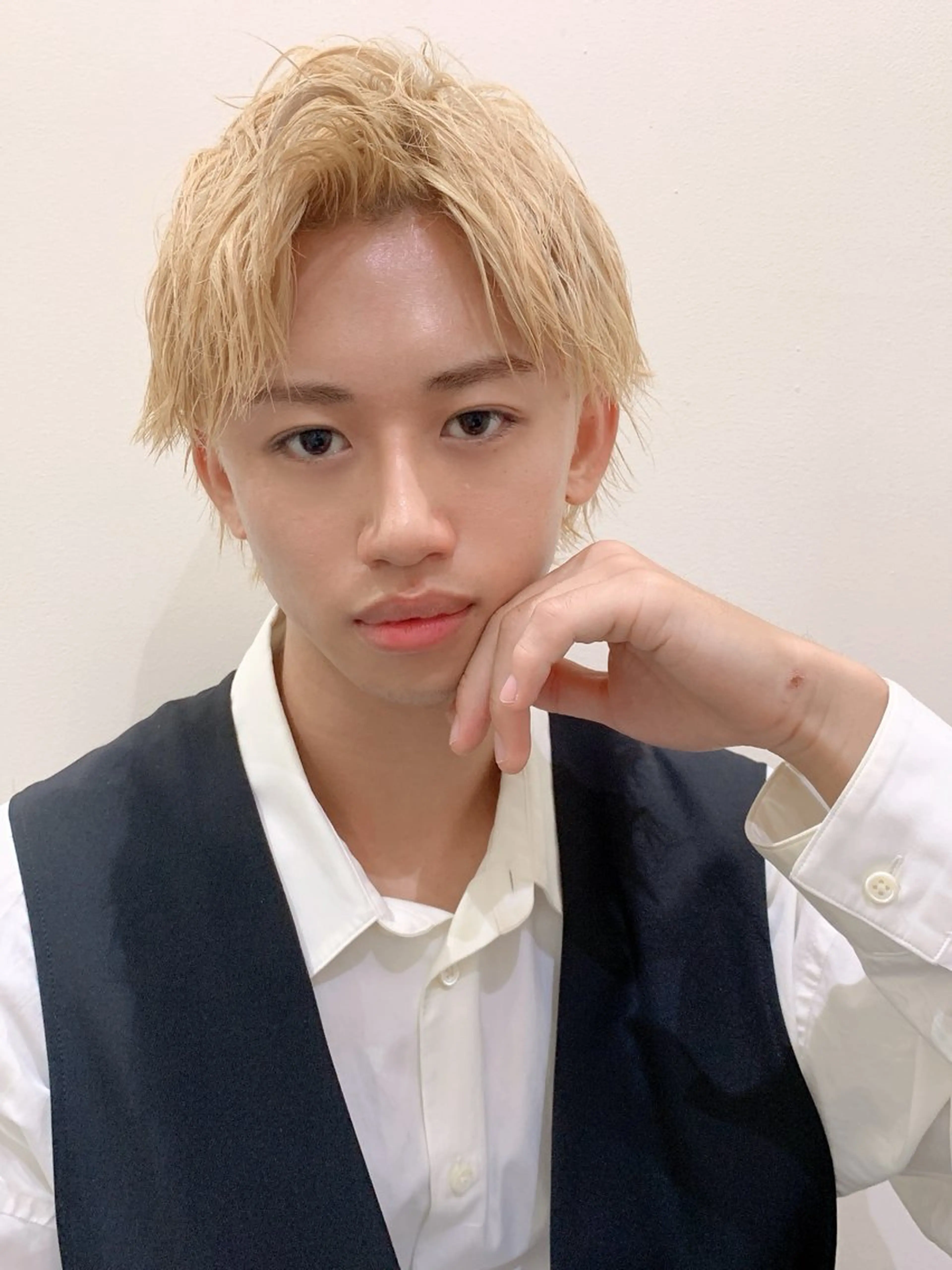 ショート カラー メンズ イーストハムネオ高木 亮人🌿のヘアスタイル