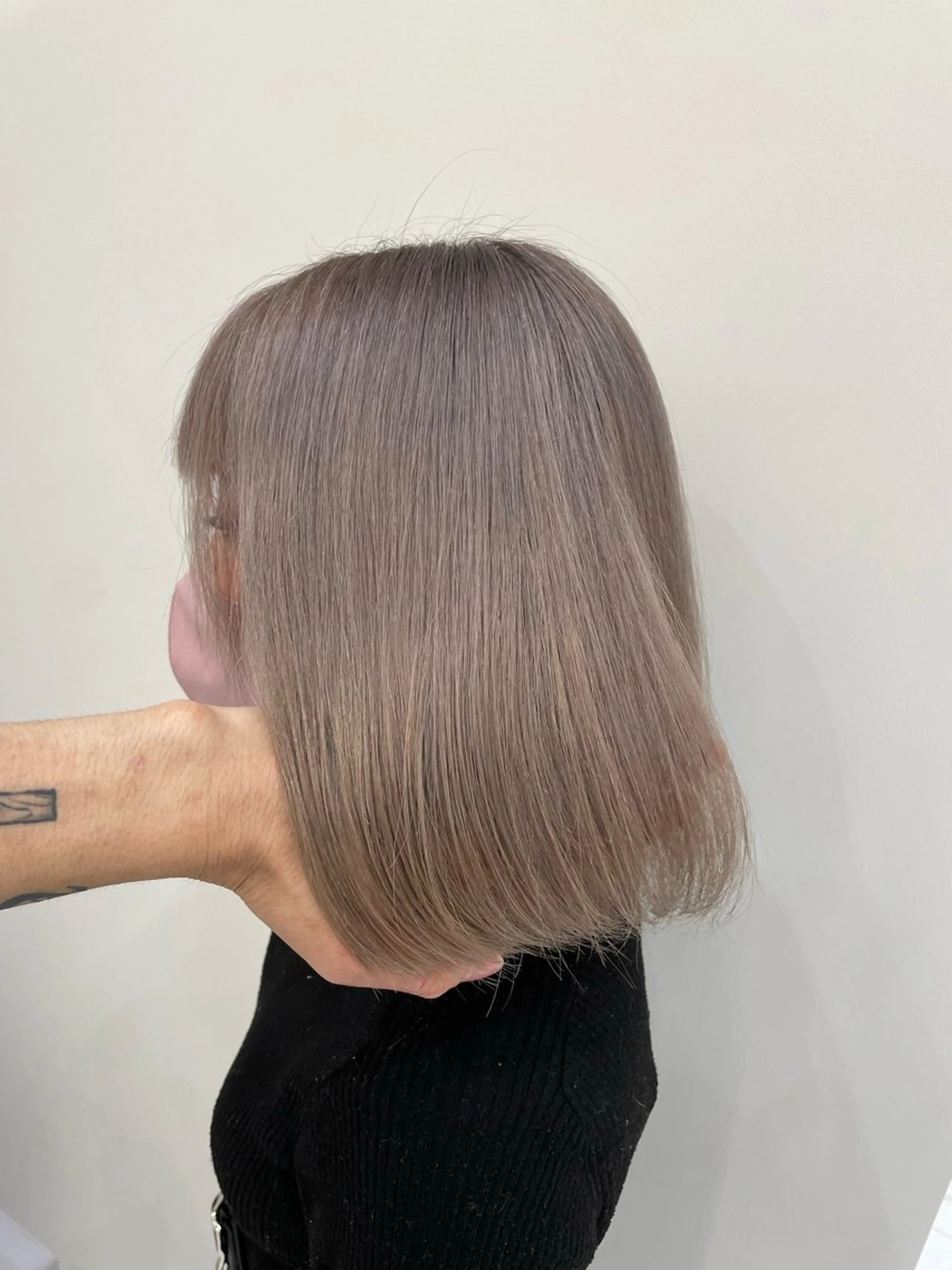 ミディアム カラー 大西 天使のヘアスタイル