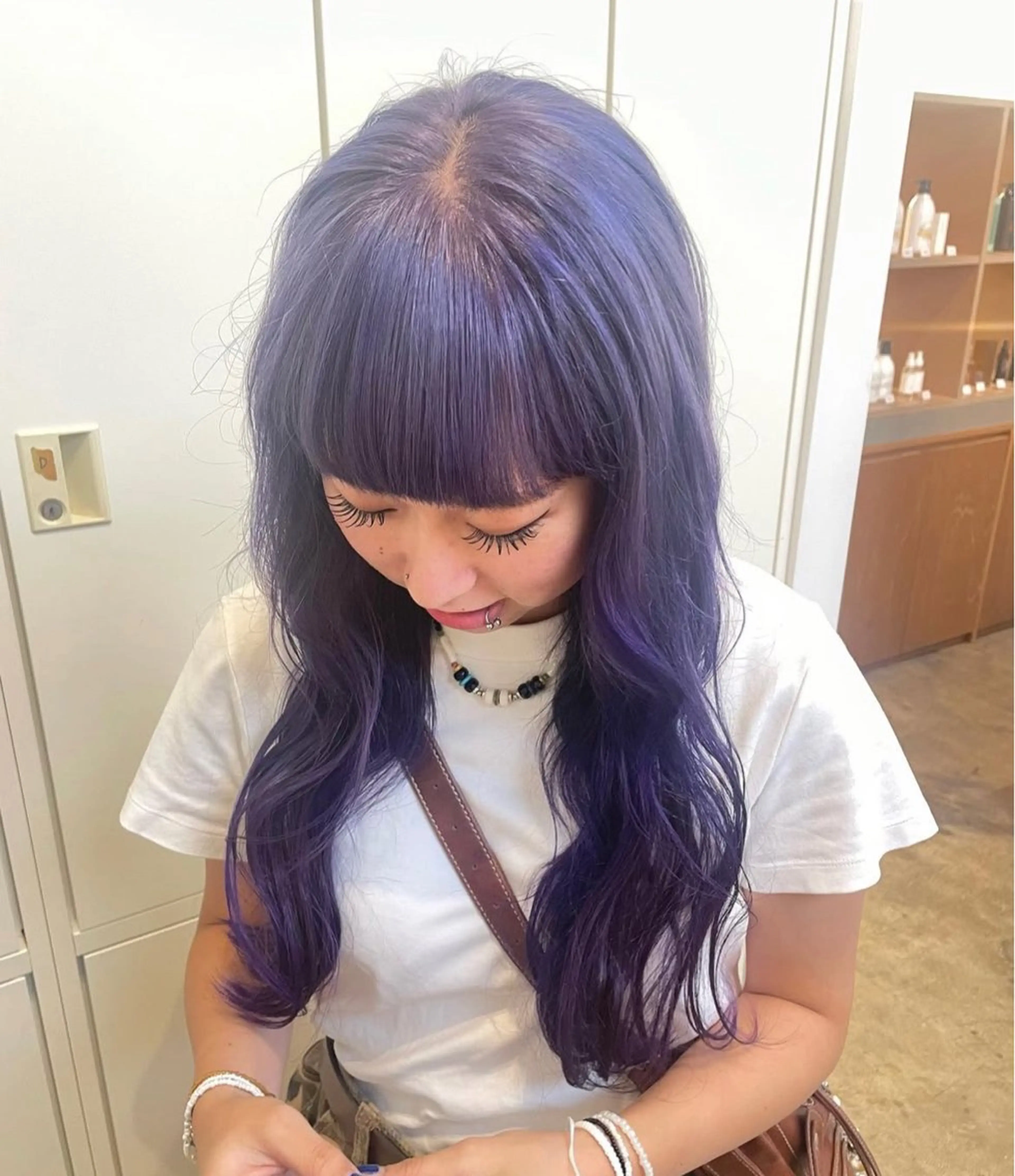 ロング カラー eclat   hairsBEAU group所属・hairs BEAU 藤田彩夏のヘアスタイル