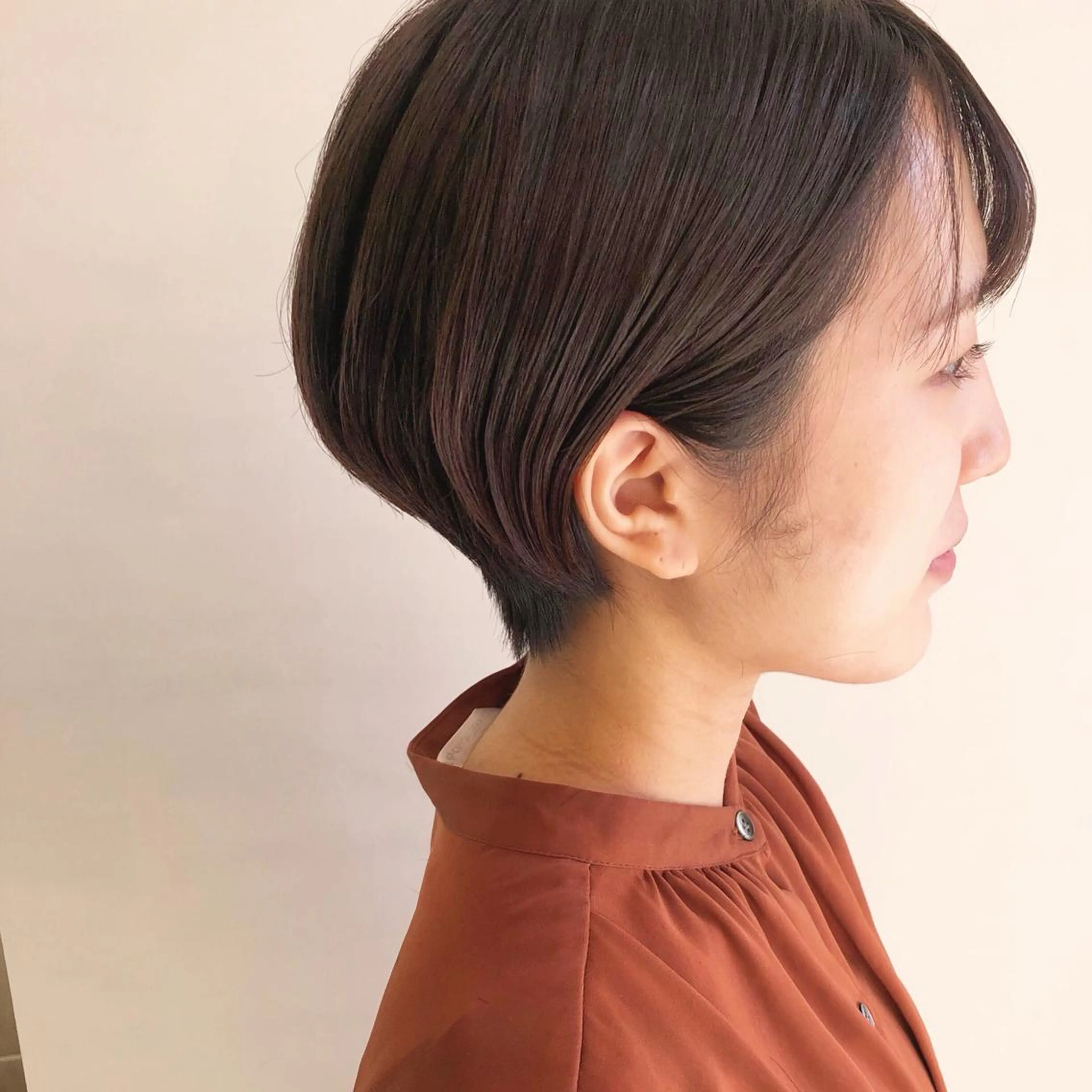 ショート カラー ショートヘア 齋藤 咲のヘアスタイル