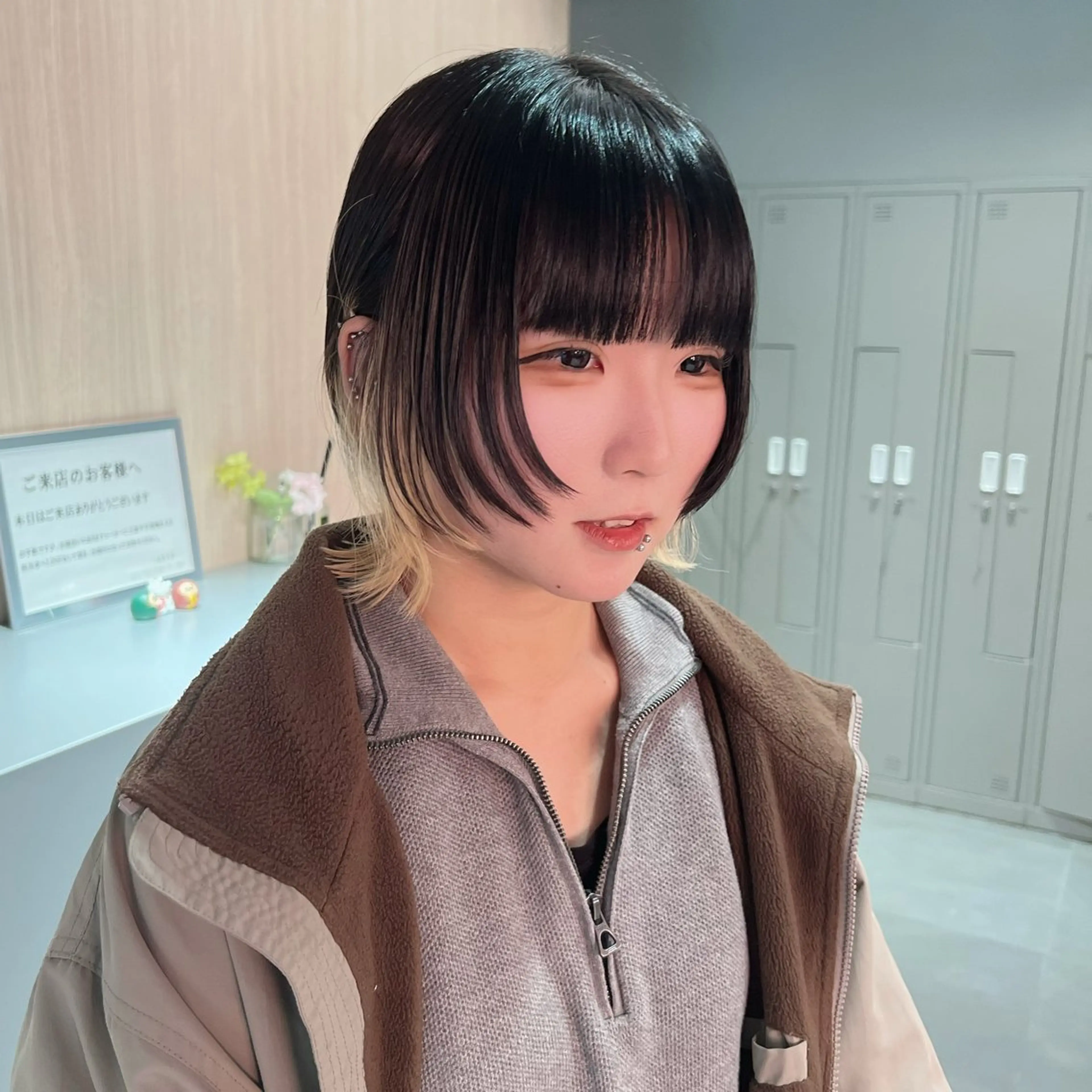 ショート カット ヘアカラー トリートメント 🐺立川のウルフ屋 さん🐺おかみ🐺のヘアスタイル