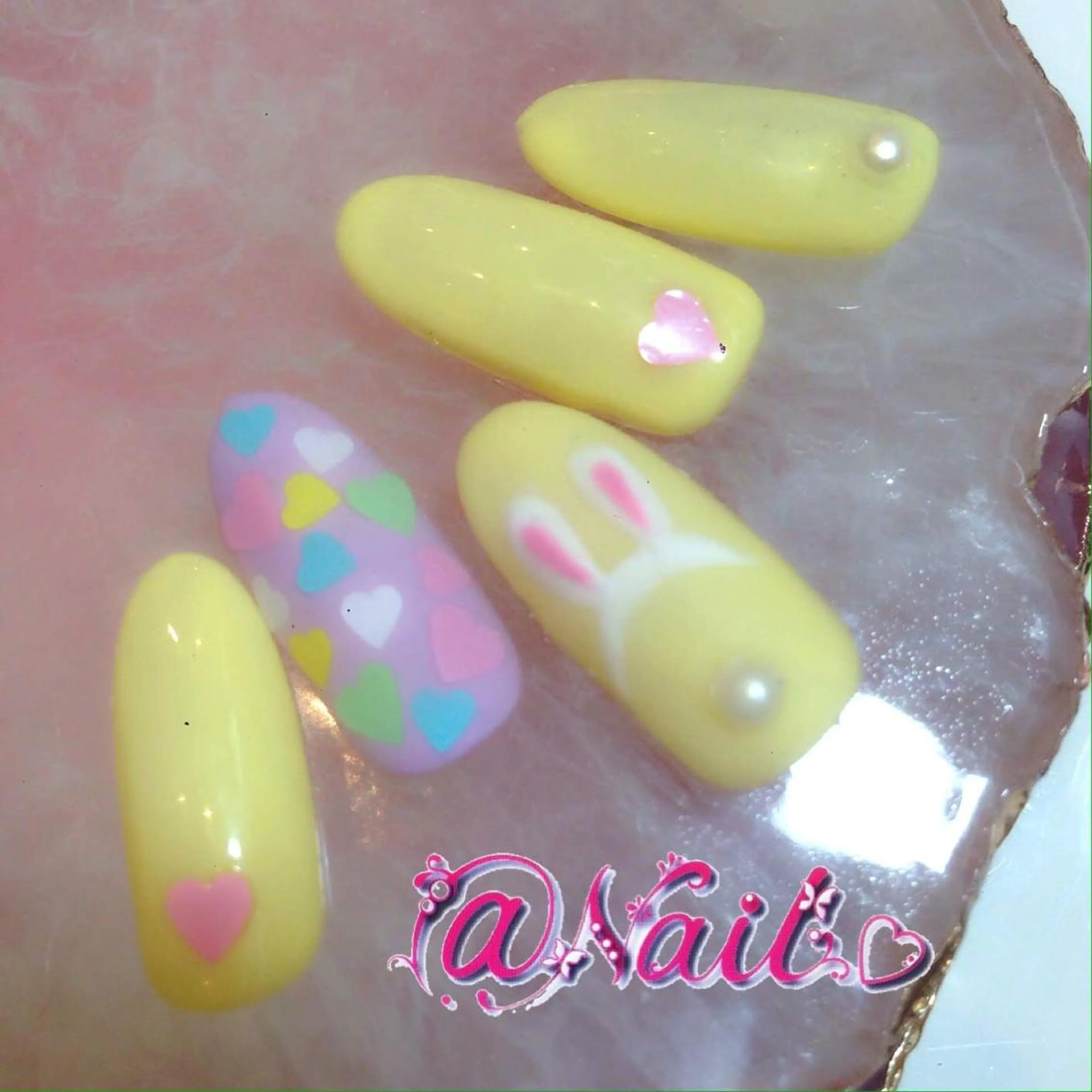 ネイル ネイルチップ 小尾 栞のネイルデザイン