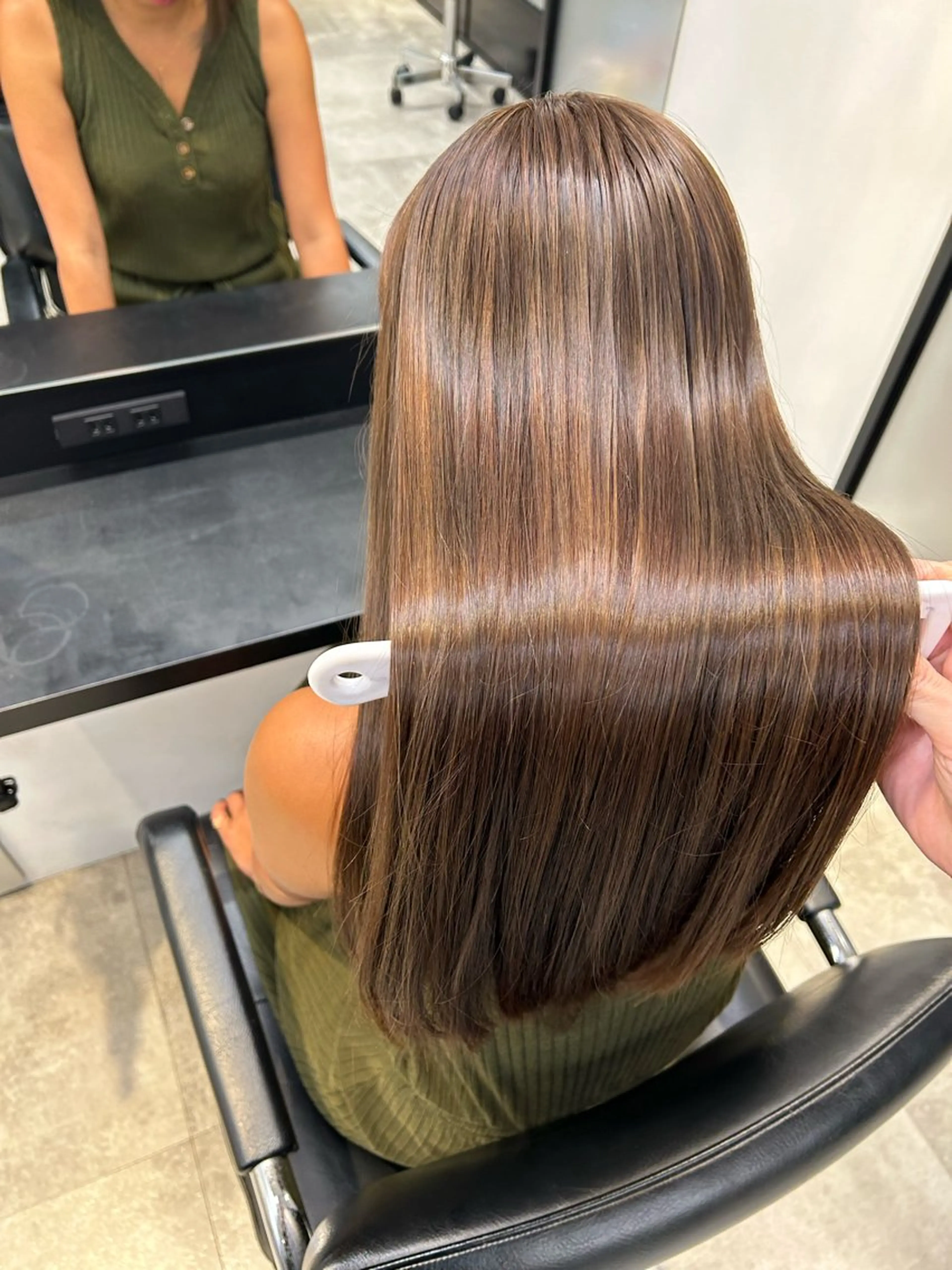 ロング トリートメント ヘアカラー トリートメント salowin 原宿店所属・髪質改善ULTOWA 縮毛矯正モリムラのその他イメージ