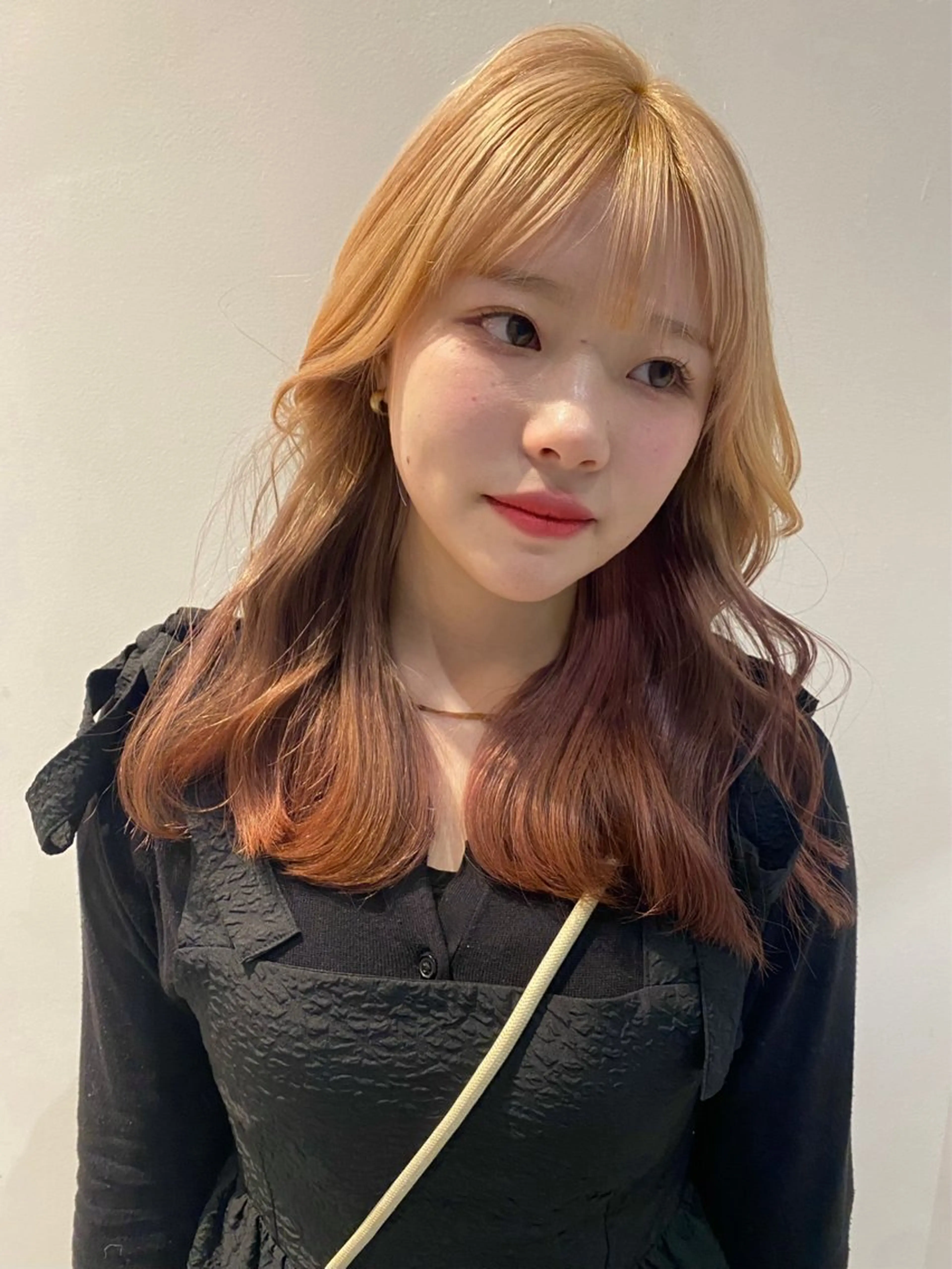 セミロング カラー カット ヘアカラー トリートメント mai / linoah˚✧のヘアスタイル