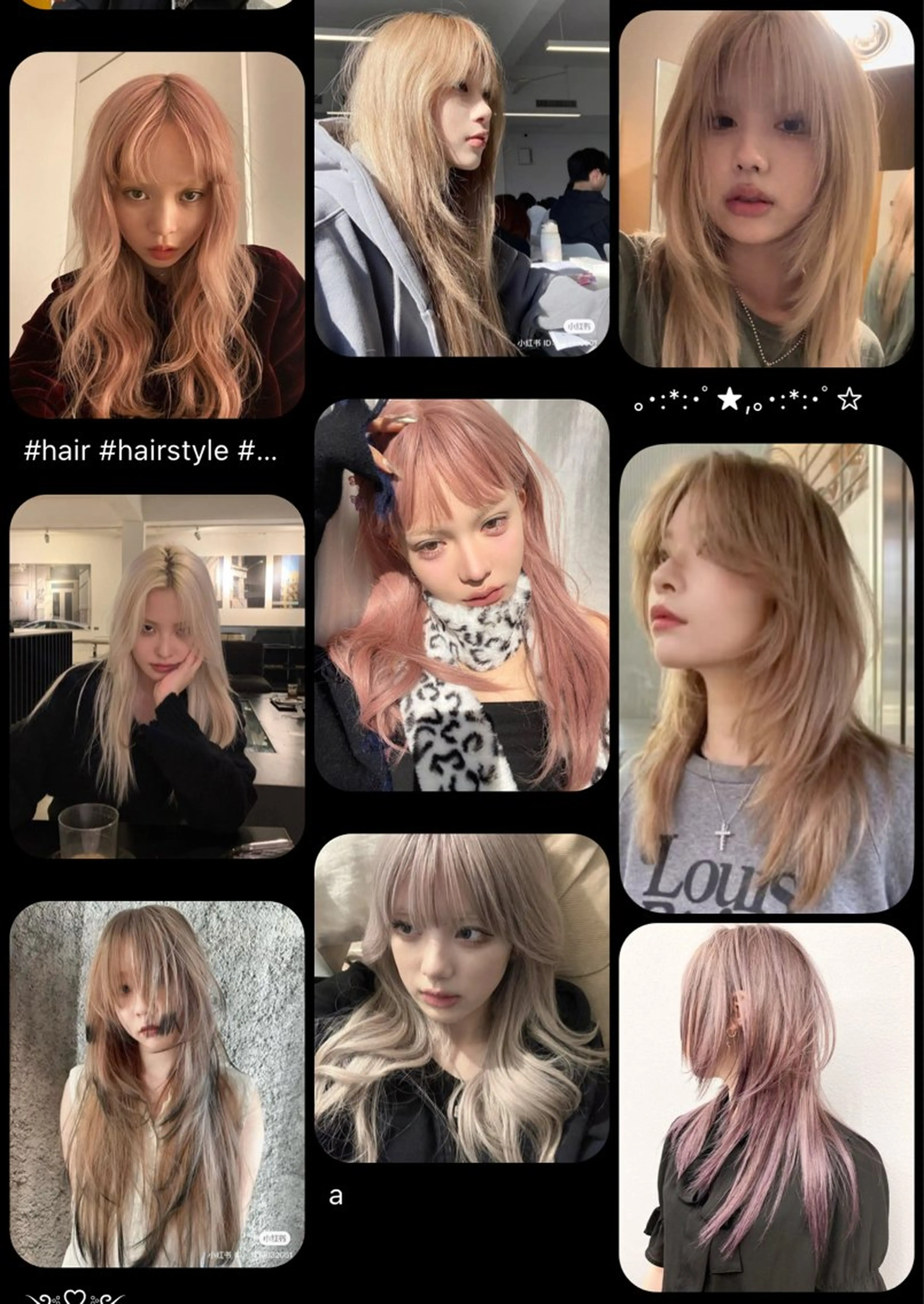 ロング カラー カット ヘアカラー トリートメント だいち/ハイトーン/ デザインカラーのヘアスタイル